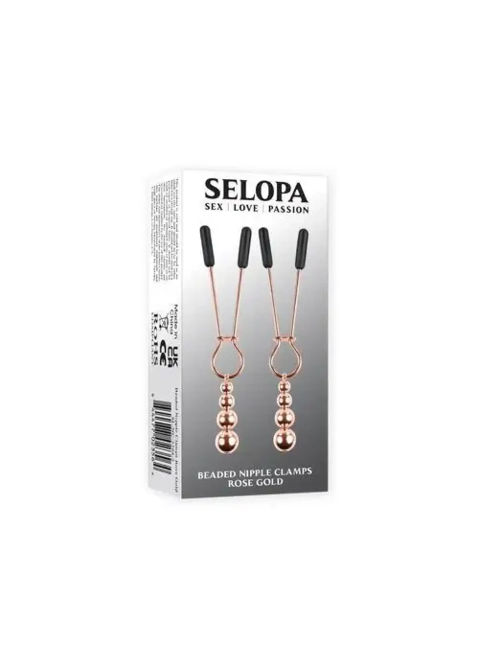 Selopa Beaded Nipple Clamps