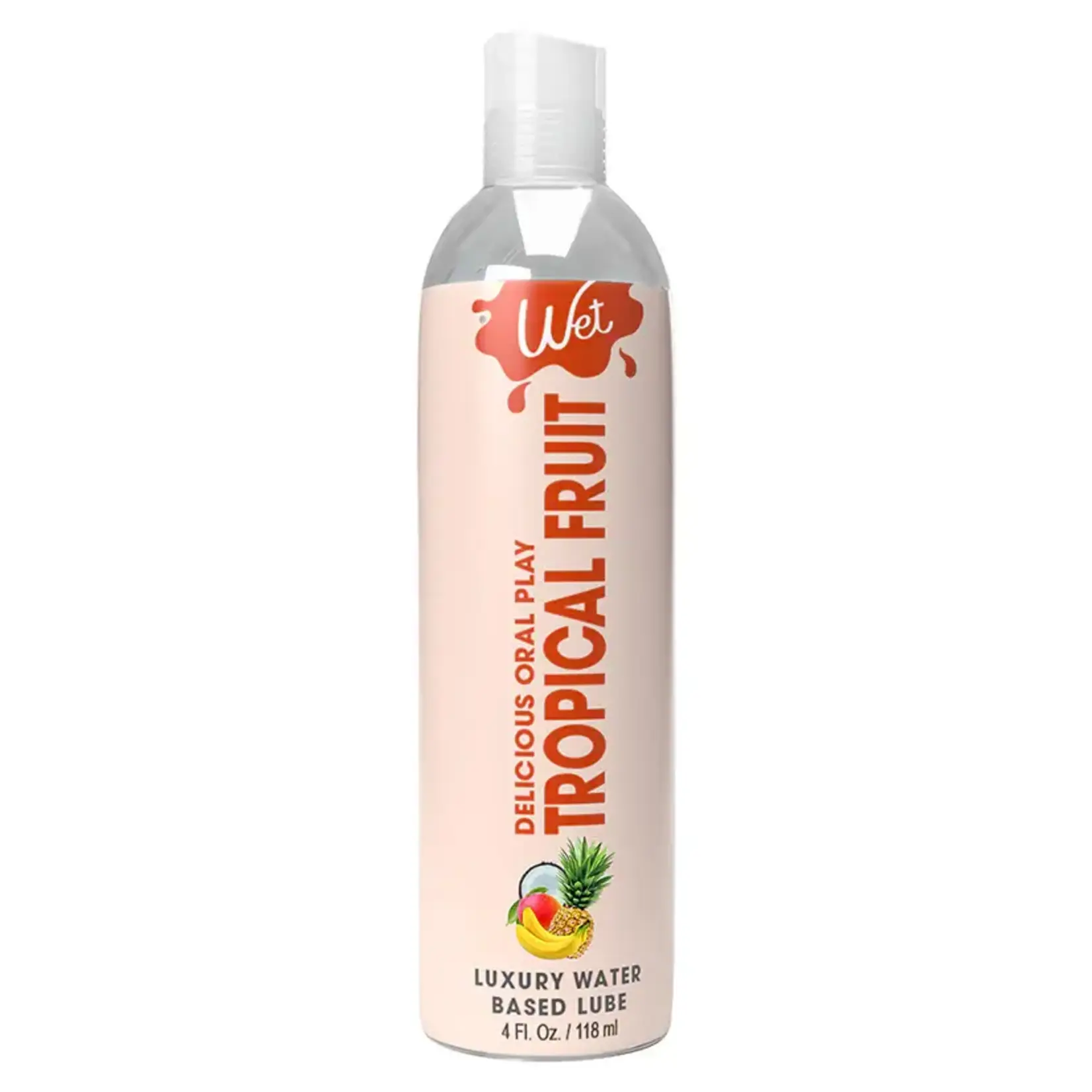 Wet Lubricants Wet Delicious Oral Play Flavored Water-Based Lube - 4oz