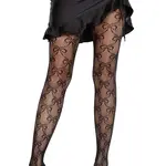 Leg Avenue Leg Avenue Bow Net Tights- O/S