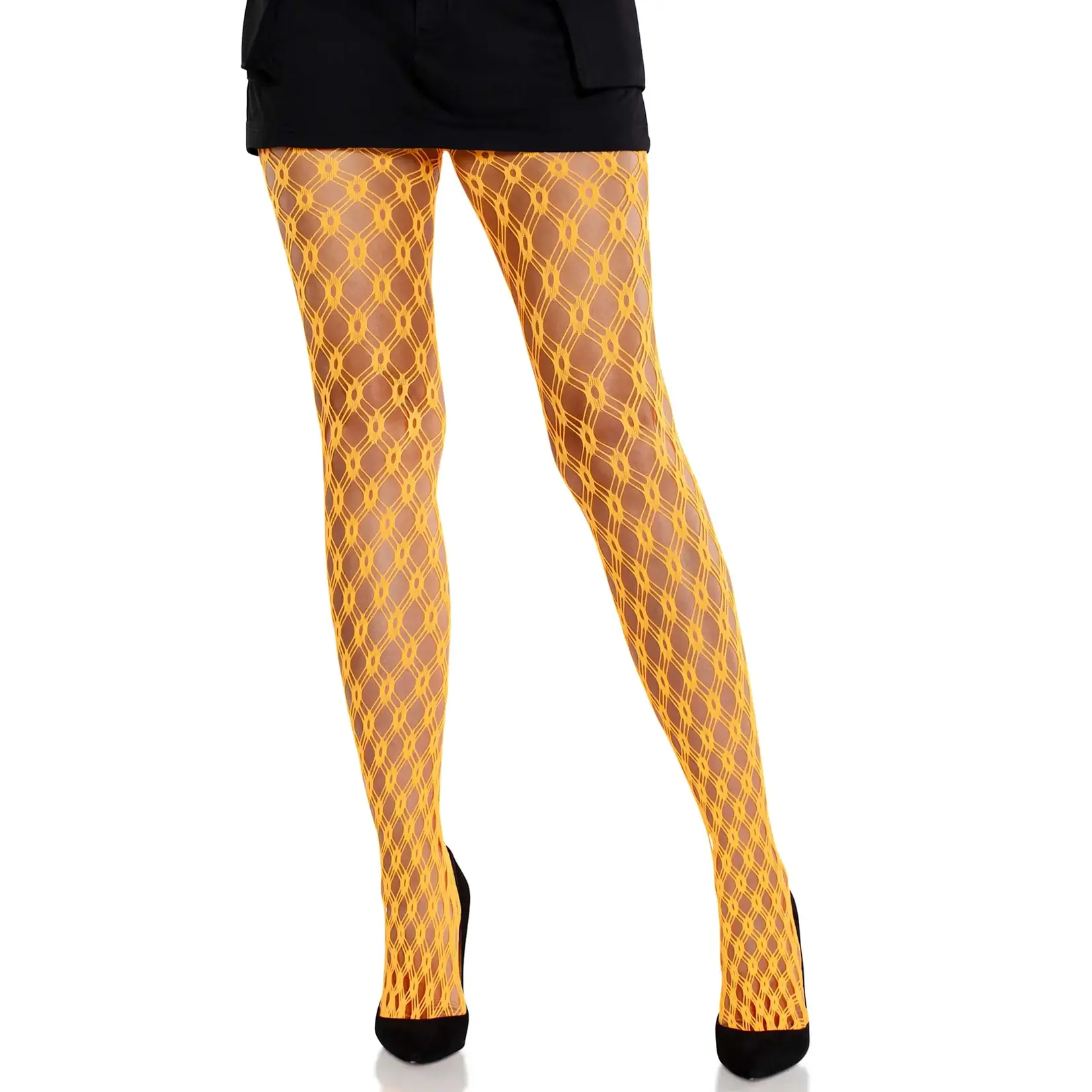 Leg Avenue Leg Avenue Eyelet Net Tights - O/S