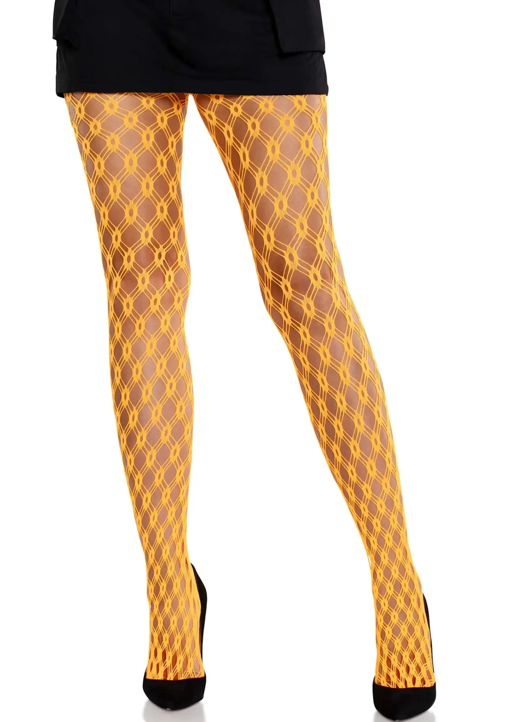 Leg Avenue Leg Avenue Eyelet Net Tights - O/S