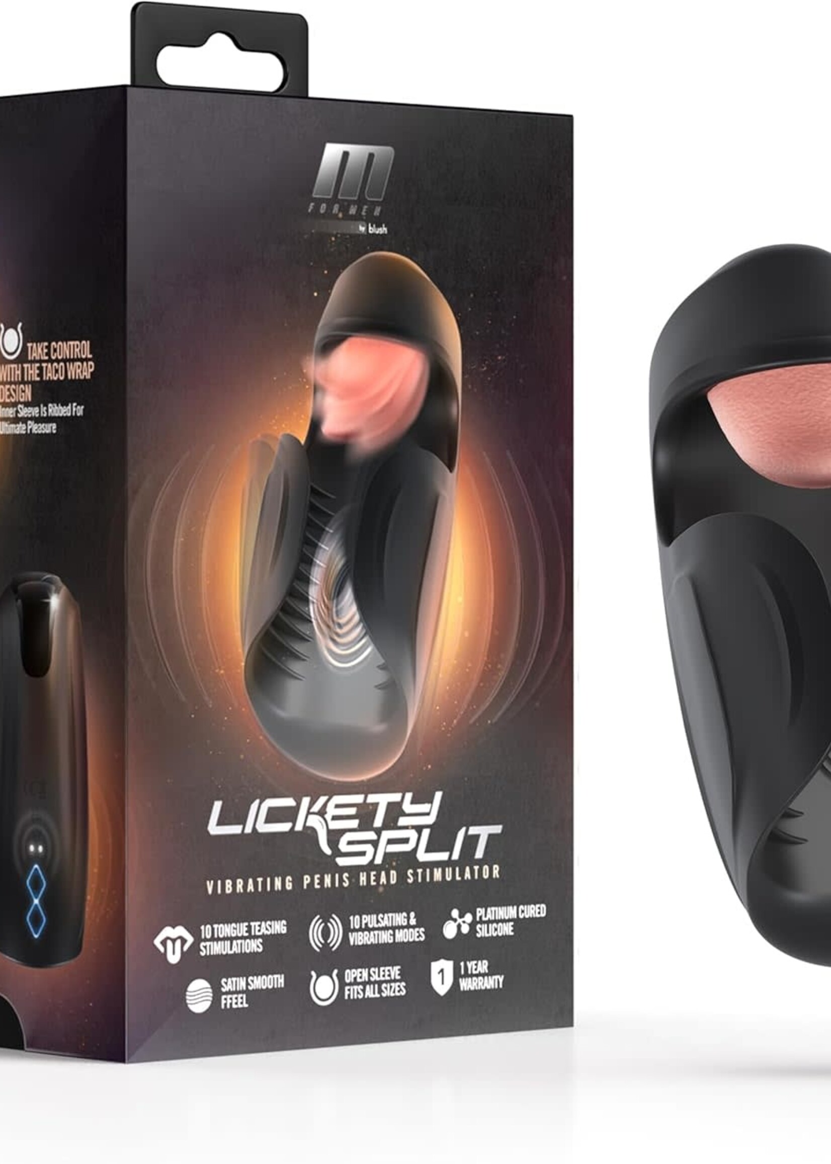 Blush Novelties M for Men Lickety Split - Black