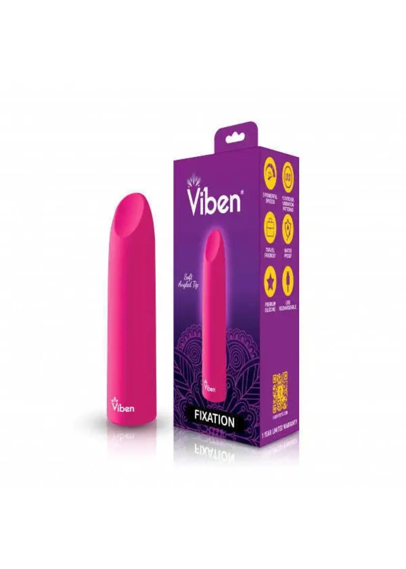 Viben Fixation Powerful Lipstick Bullet Vibe