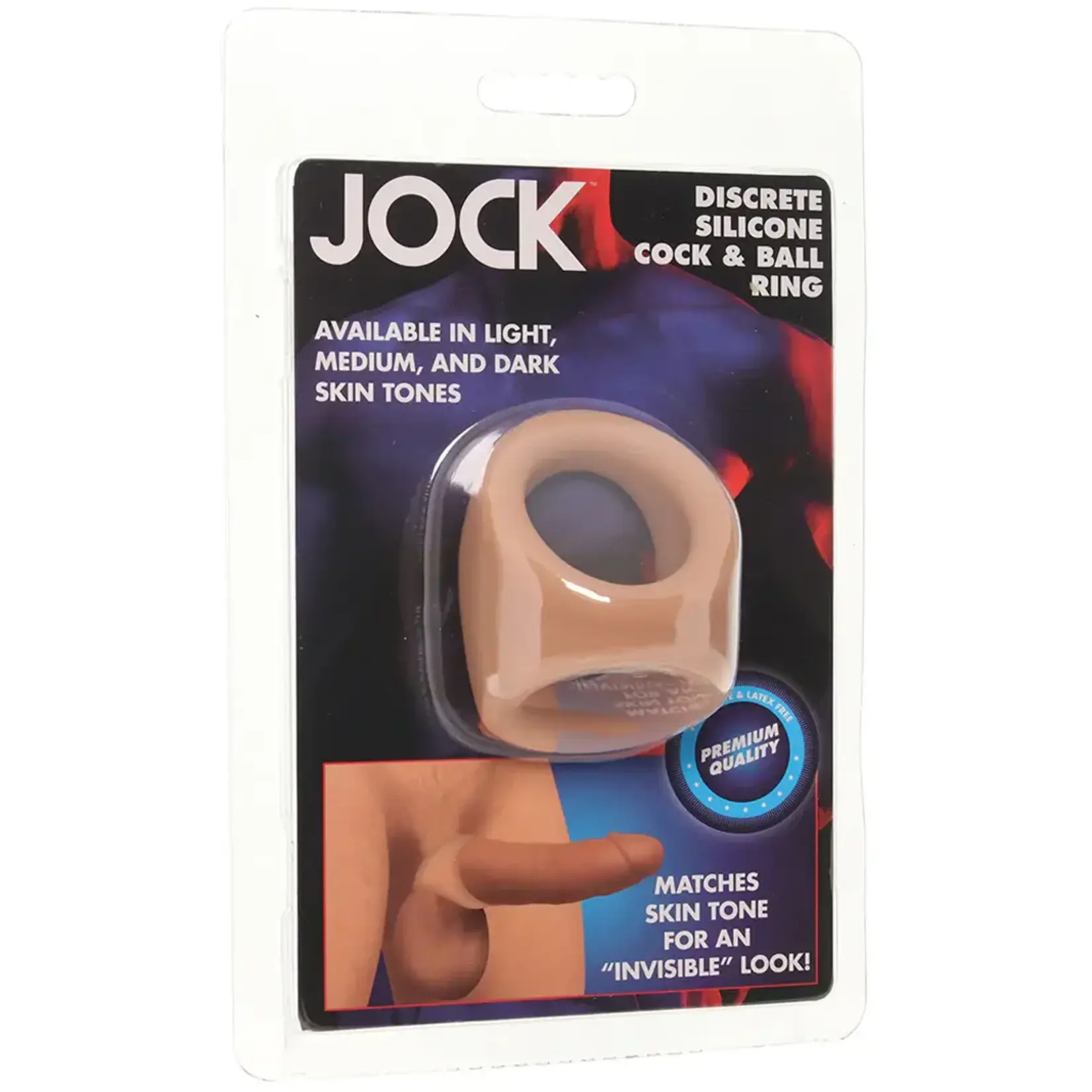 Curve Toys JOCK Silicone Cock & Ball Ring