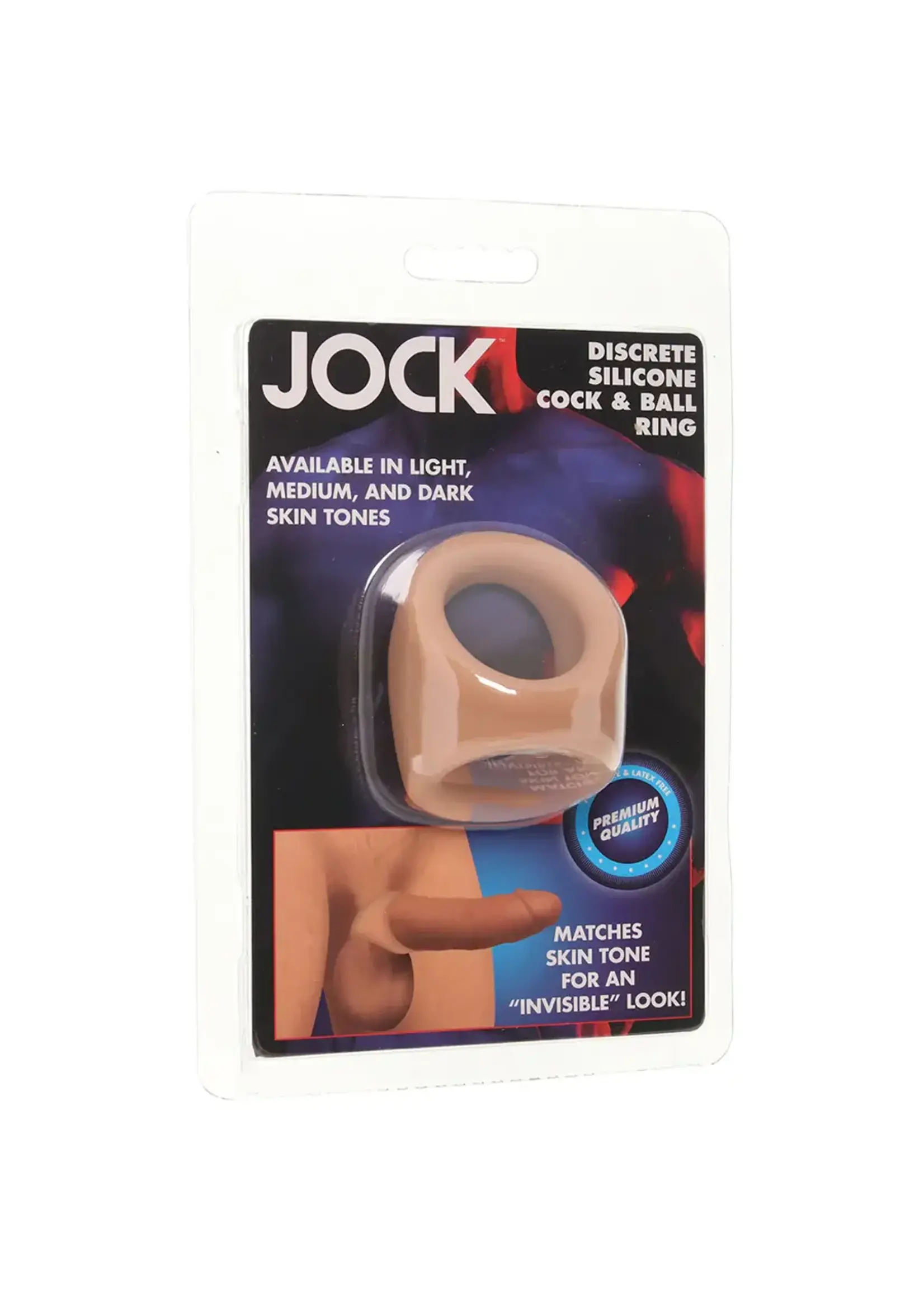 Curve Toys JOCK Silicone Cock & Ball Ring