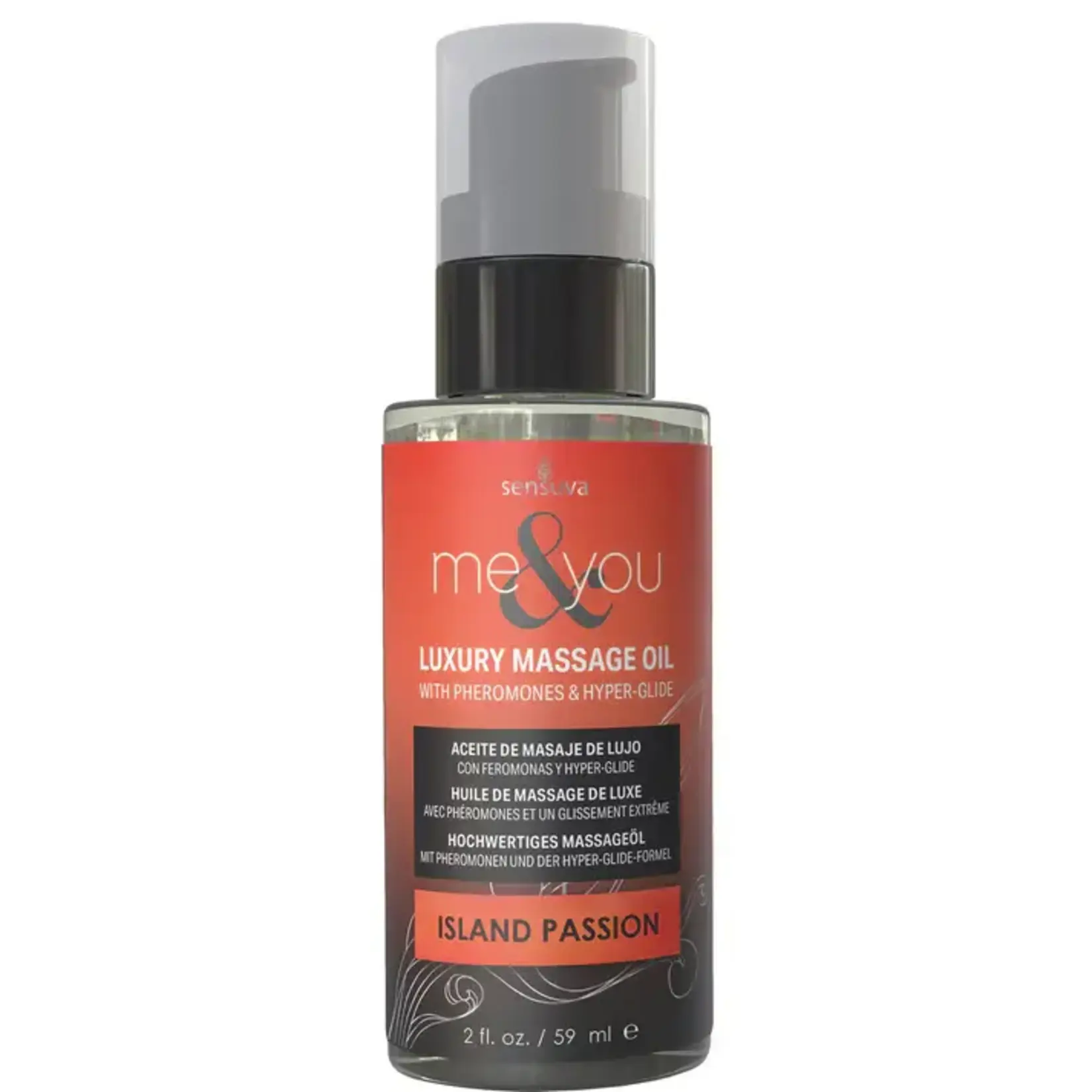 SENSUVA Me & You Massage Oil 2 oz. Bottle