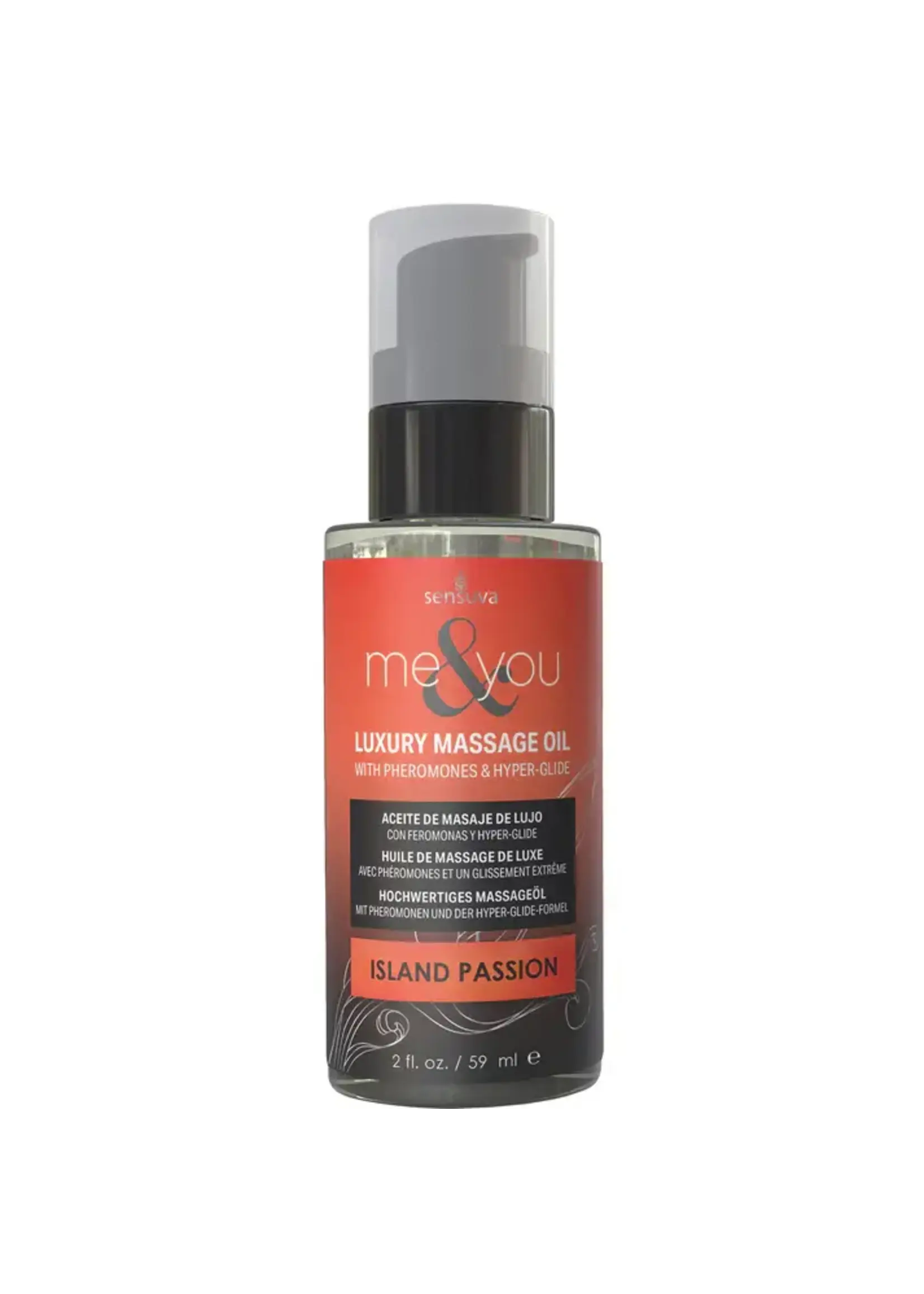 SENSUVA Me & You Massage Oil 2 oz. Bottle