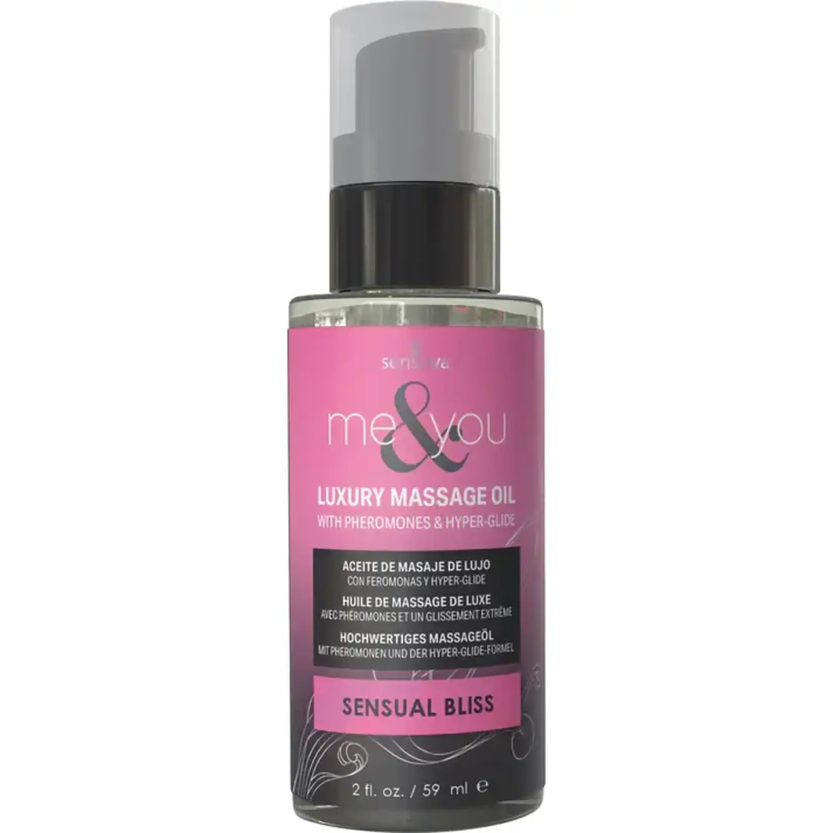 SENSUVA Me & You Massage Oil 2 oz. Bottle