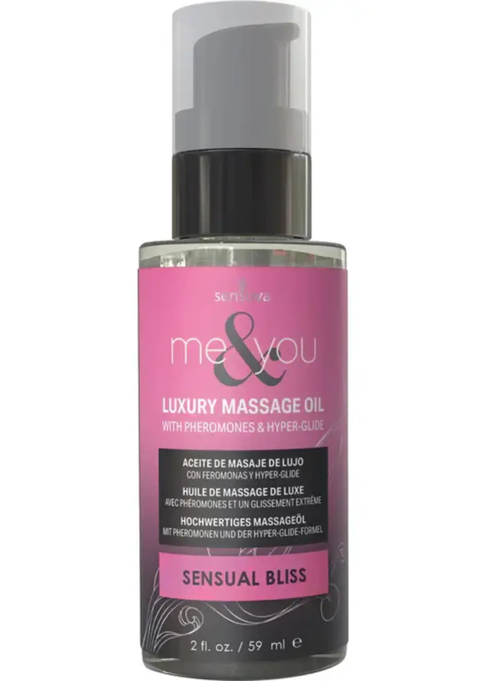 SENSUVA Me & You Massage Oil 2 oz. Bottle