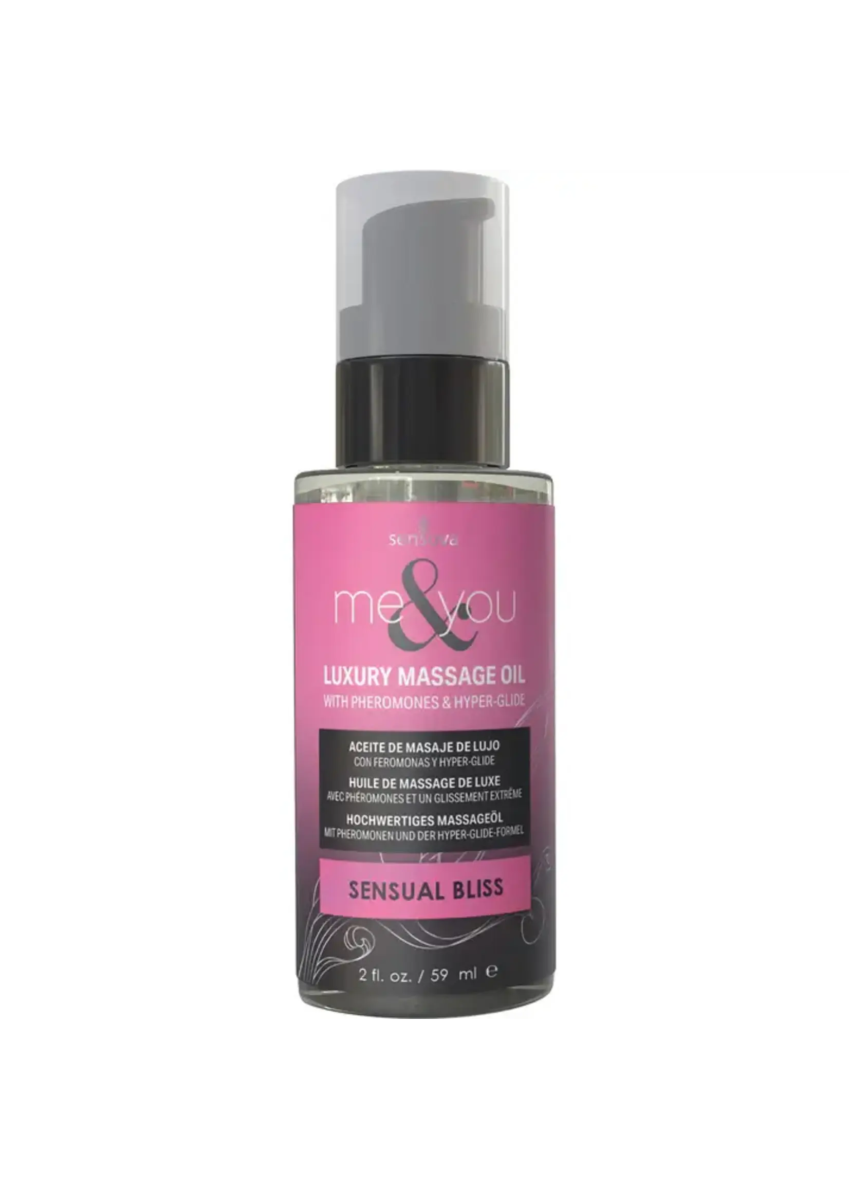 SENSUVA Me & You Massage Oil 2 oz. Bottle