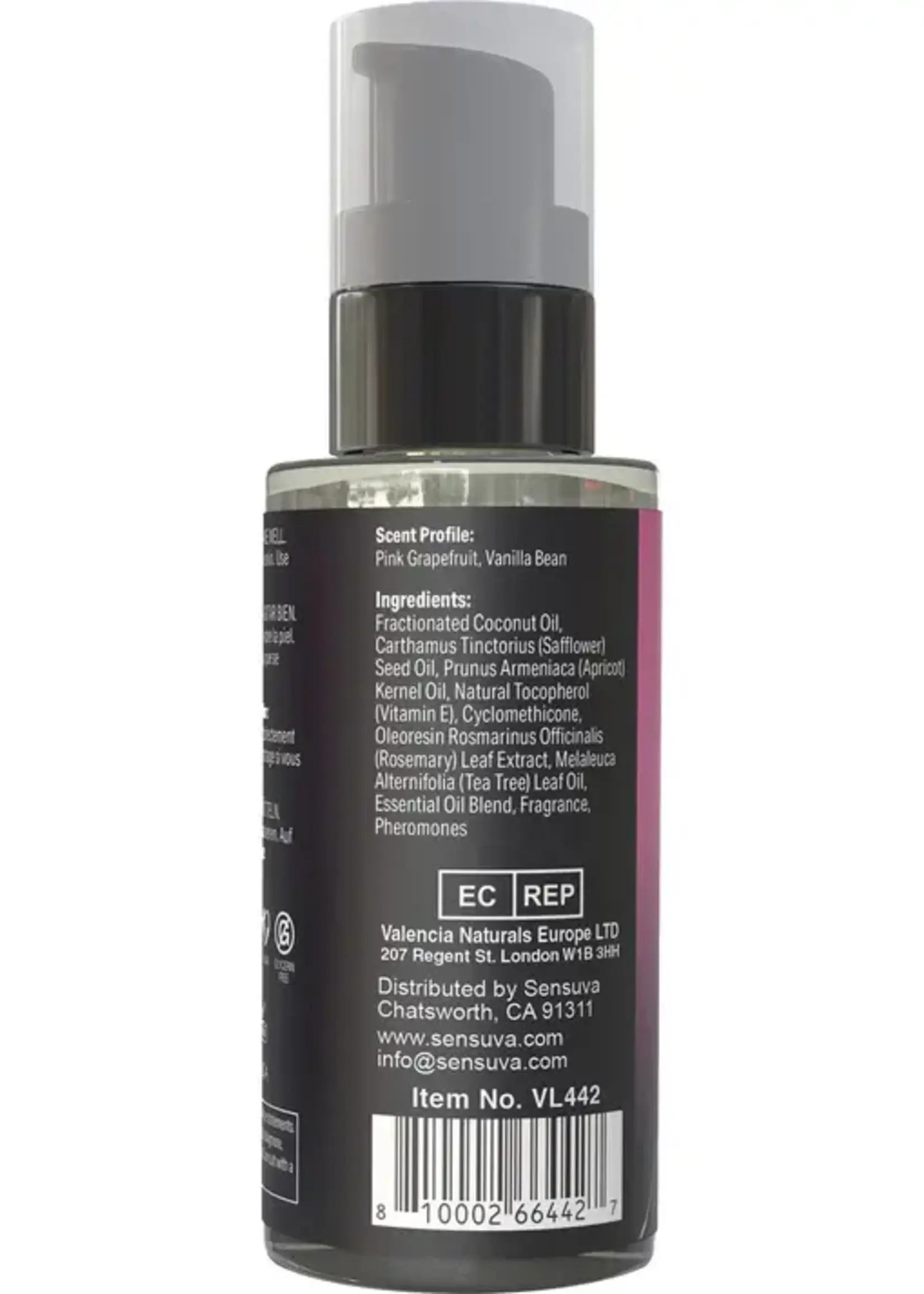 SENSUVA Me & You Massage Oil 2 oz. Bottle