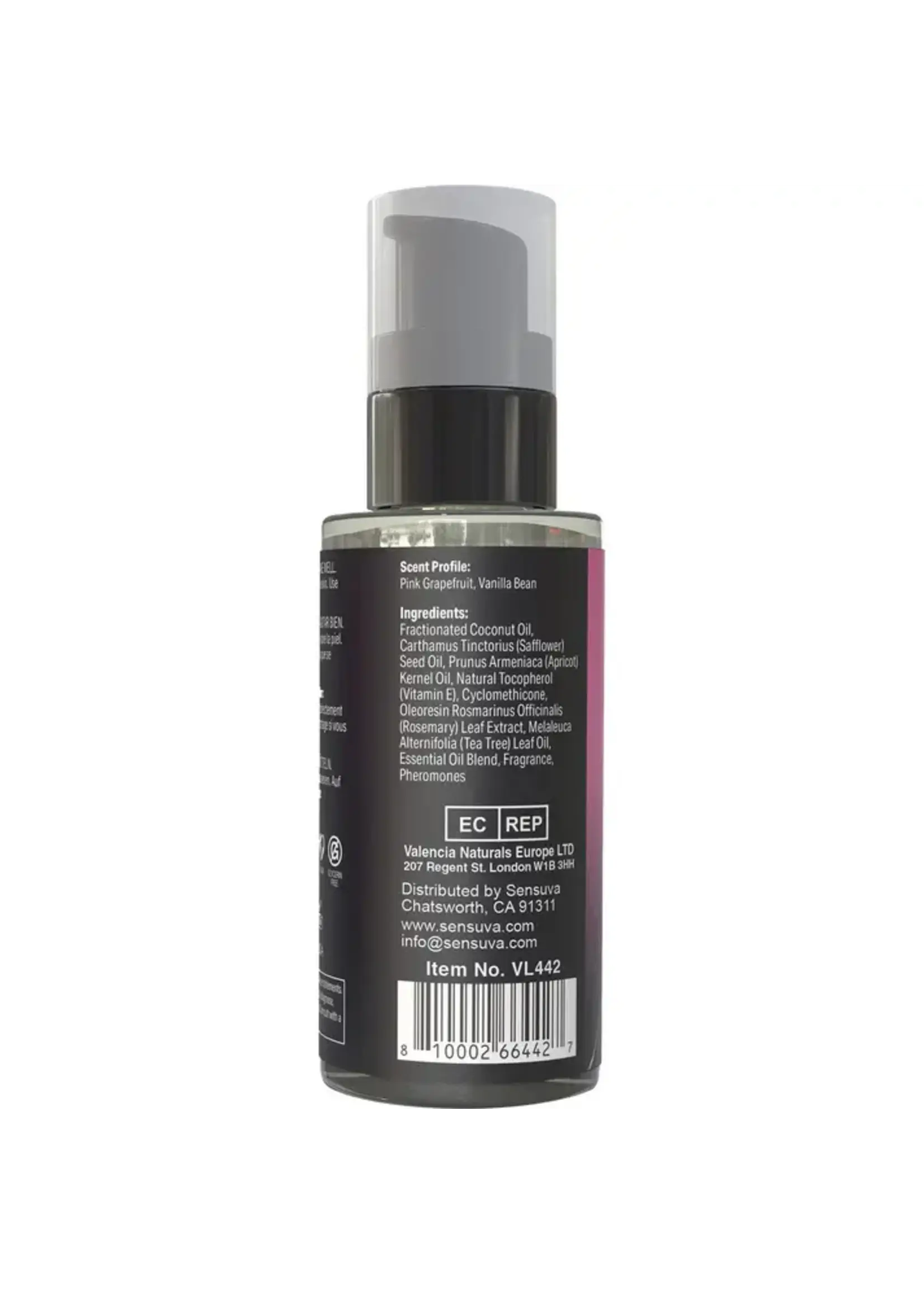 SENSUVA Me & You Massage Oil 2 oz. Bottle