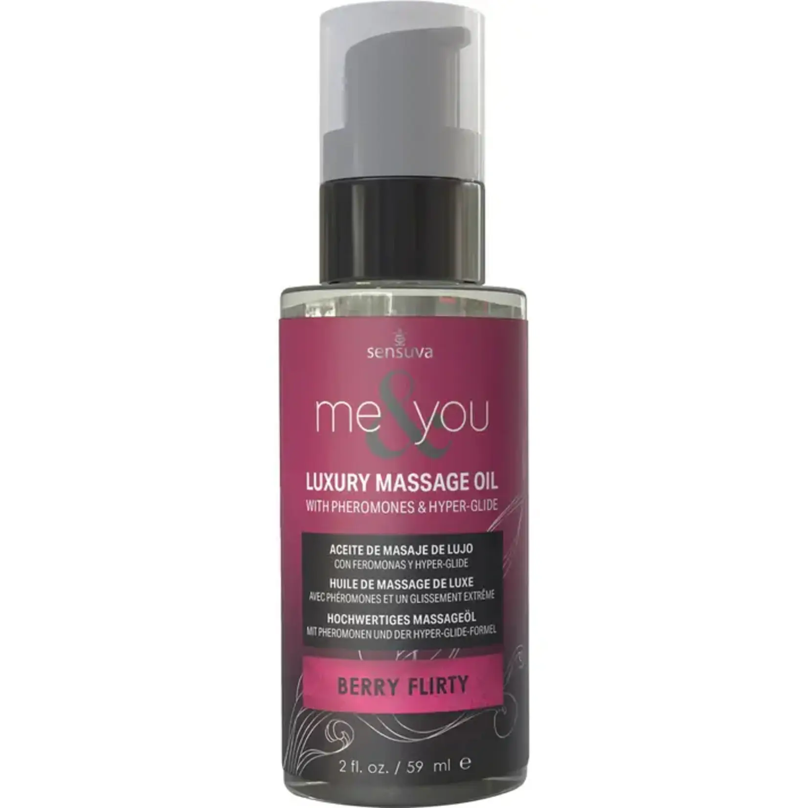 SENSUVA Me & You Massage Oil 2 oz. Bottle