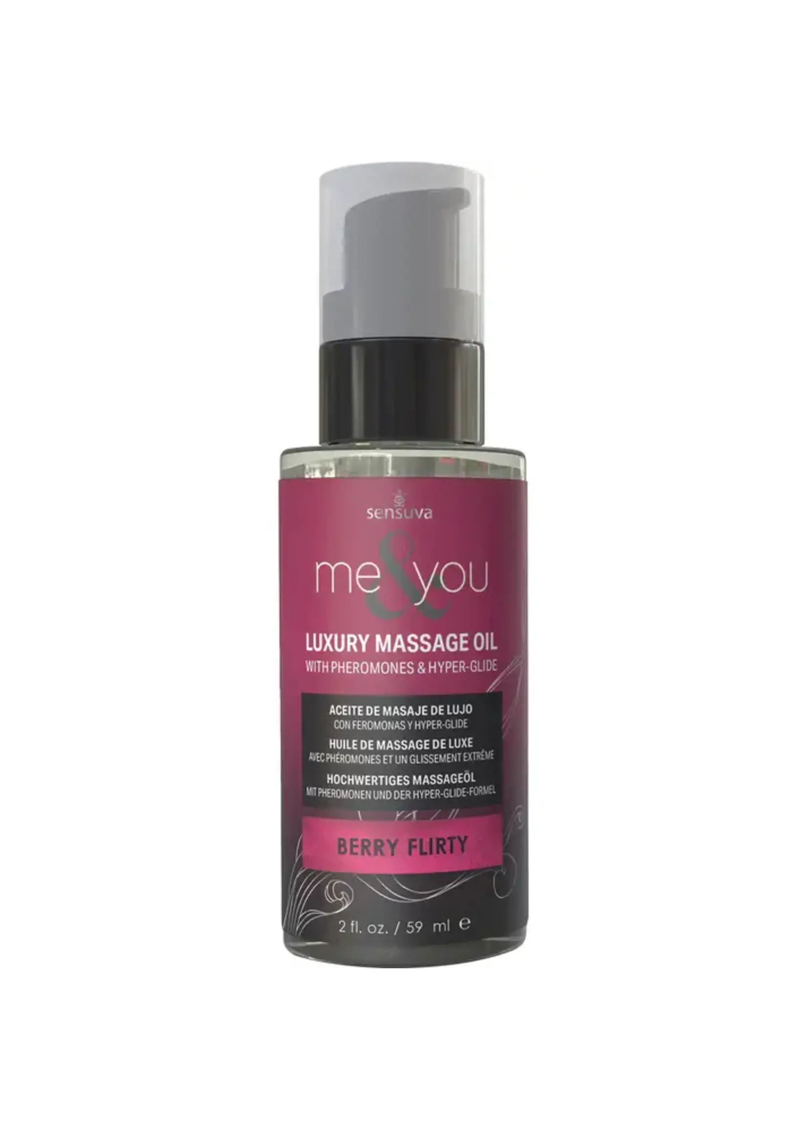 SENSUVA Me & You Massage Oil 2 oz. Bottle