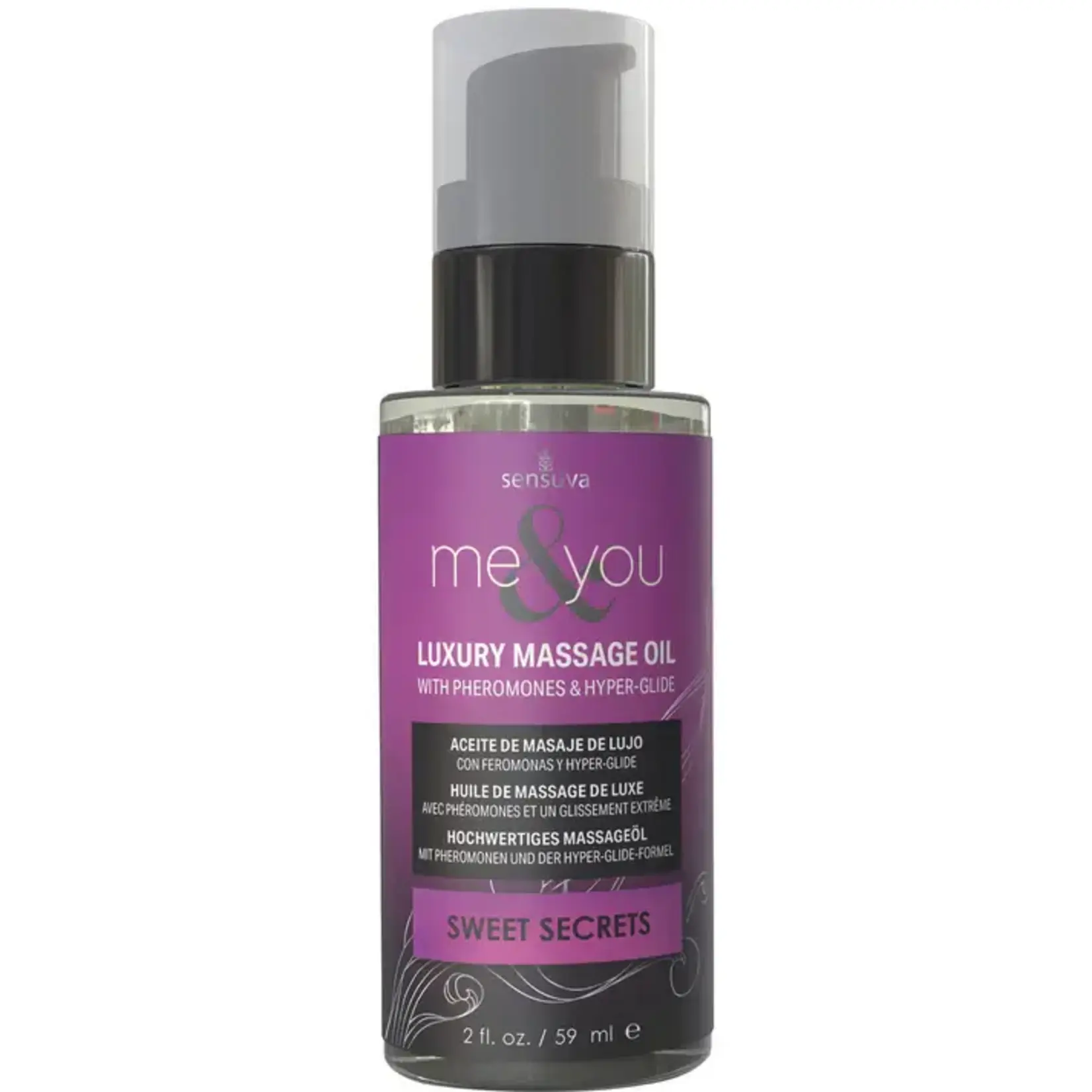 SENSUVA Me & You Massage Oil 2 oz. Bottle