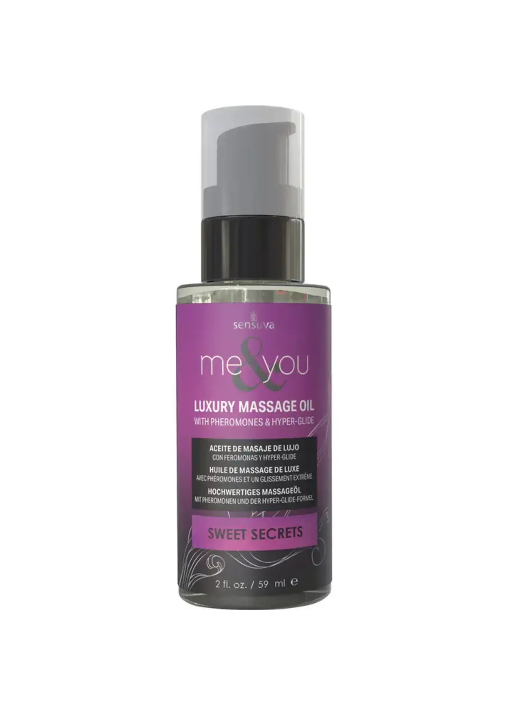 SENSUVA Me & You Massage Oil 2 oz. Bottle