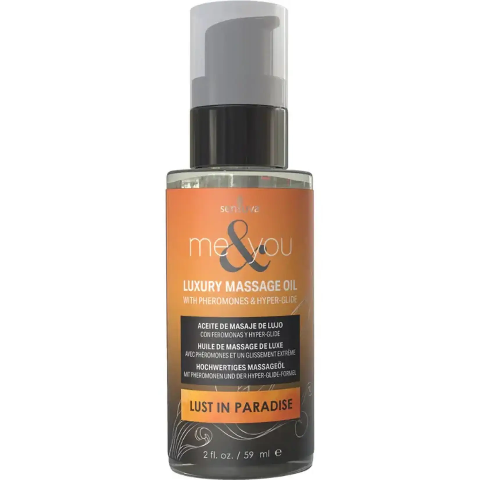 SENSUVA Me & You Massage Oil 2 oz. Bottle