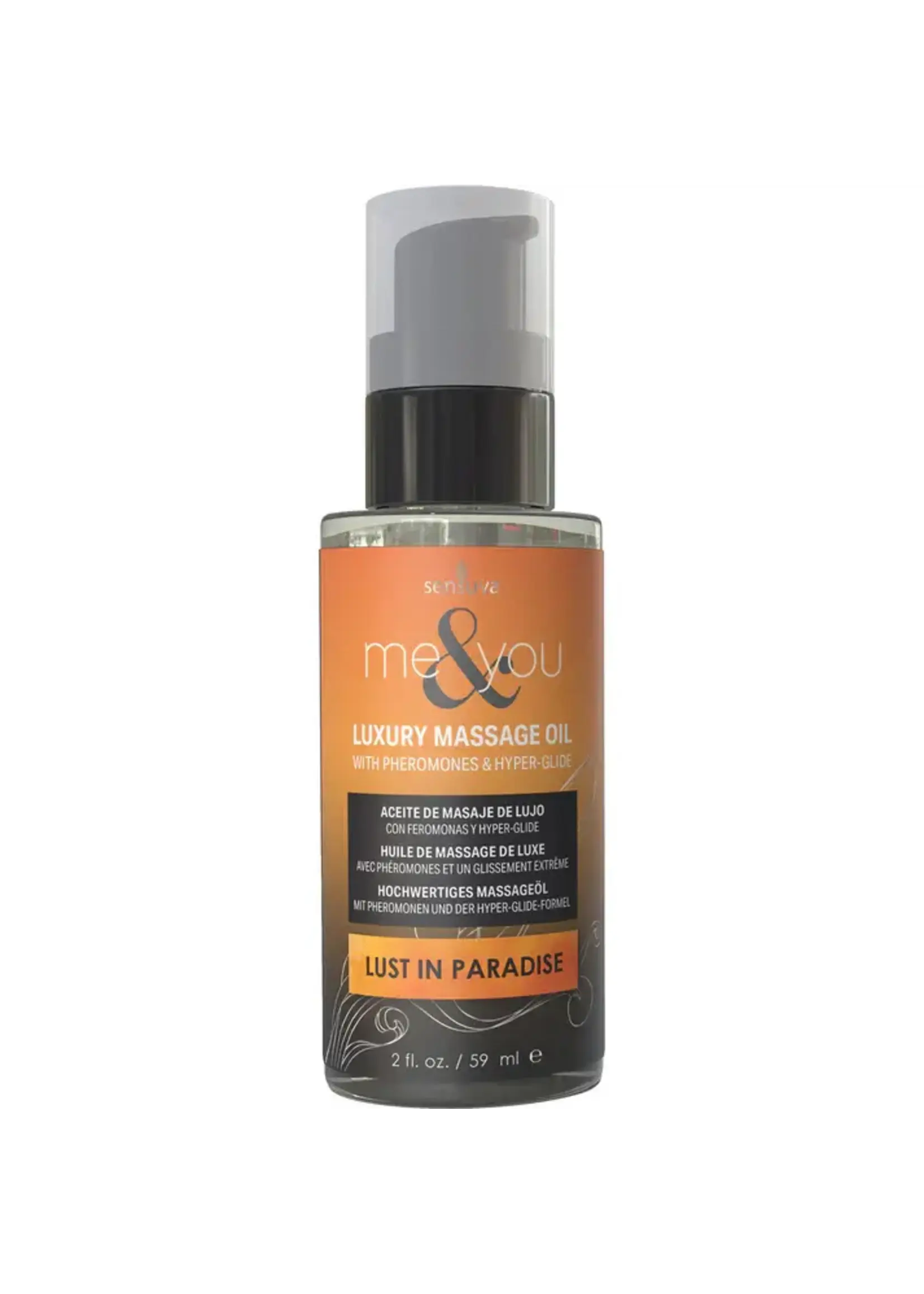 SENSUVA Me & You Massage Oil 2 oz. Bottle