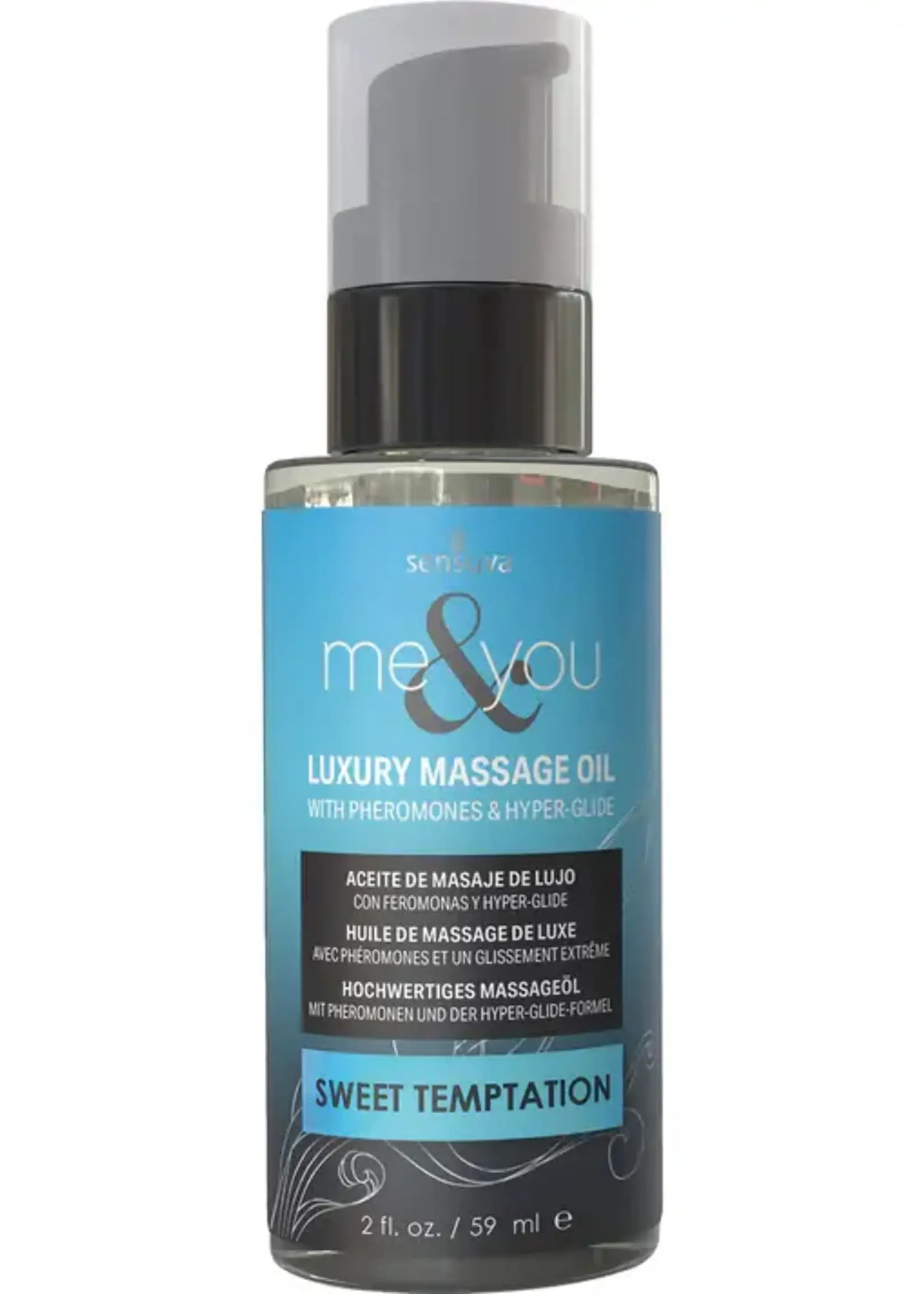 SENSUVA Me & You Massage Oil 2 oz. Bottle