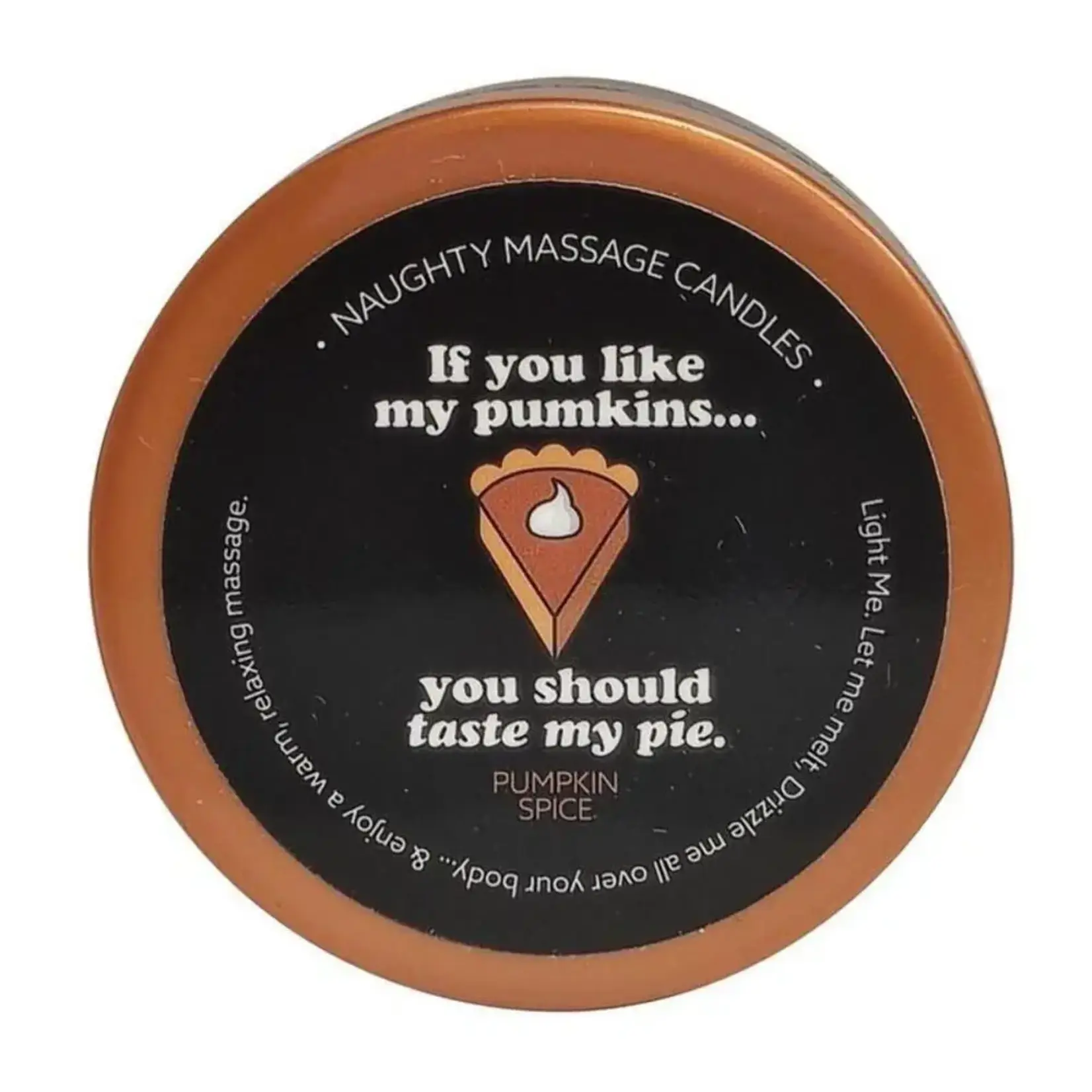 Kama Sutra Kama Sutra Naughty Massage Candle Pumpkin Spice 1.7oz