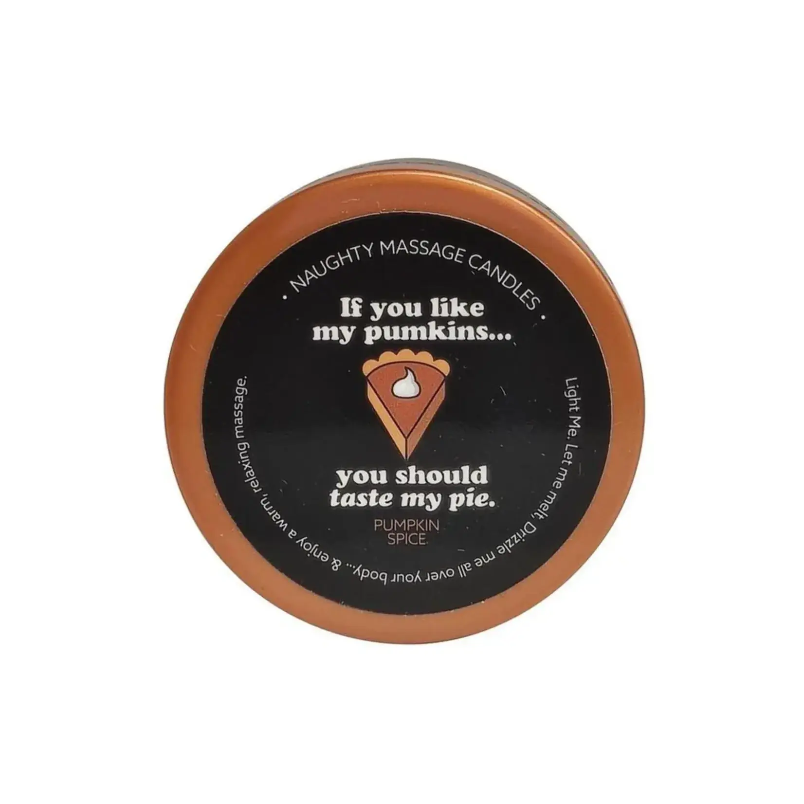 Kama Sutra Kama Sutra Naughty Massage Candle Pumpkin Spice 1.7oz