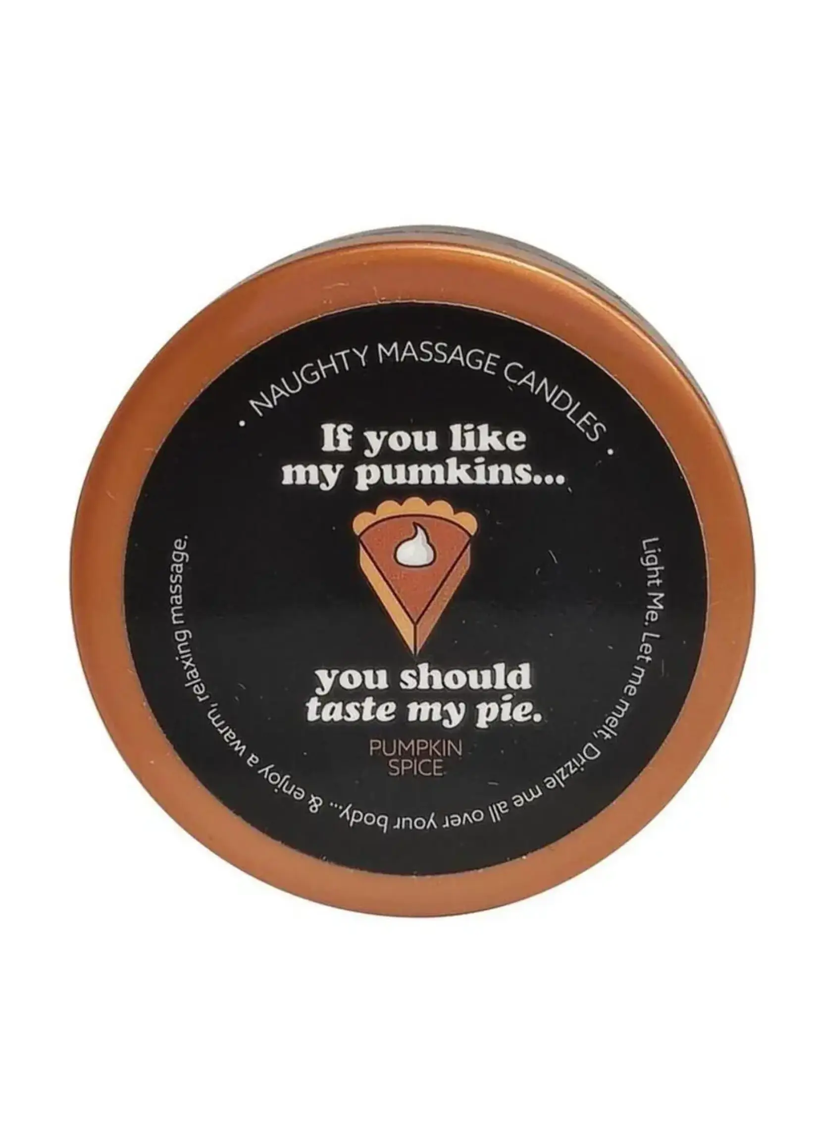 Kama Sutra Kama Sutra Naughty Massage Candle Pumpkin Spice 1.7oz