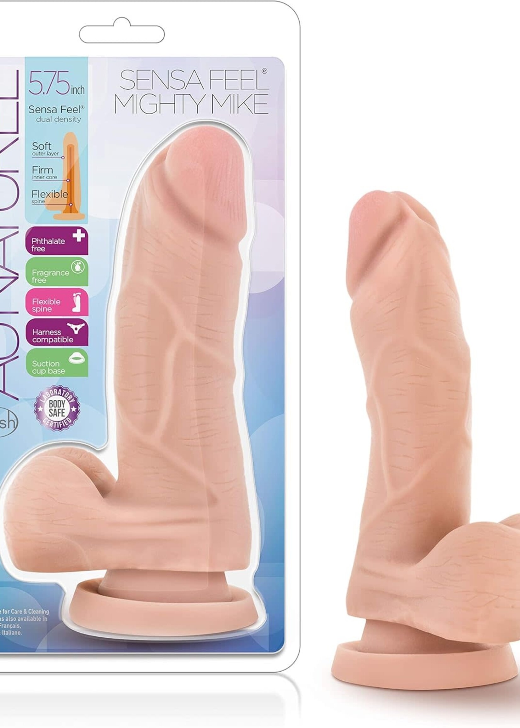 Blush Novelties Au Naturel Mighty Mike Dildo