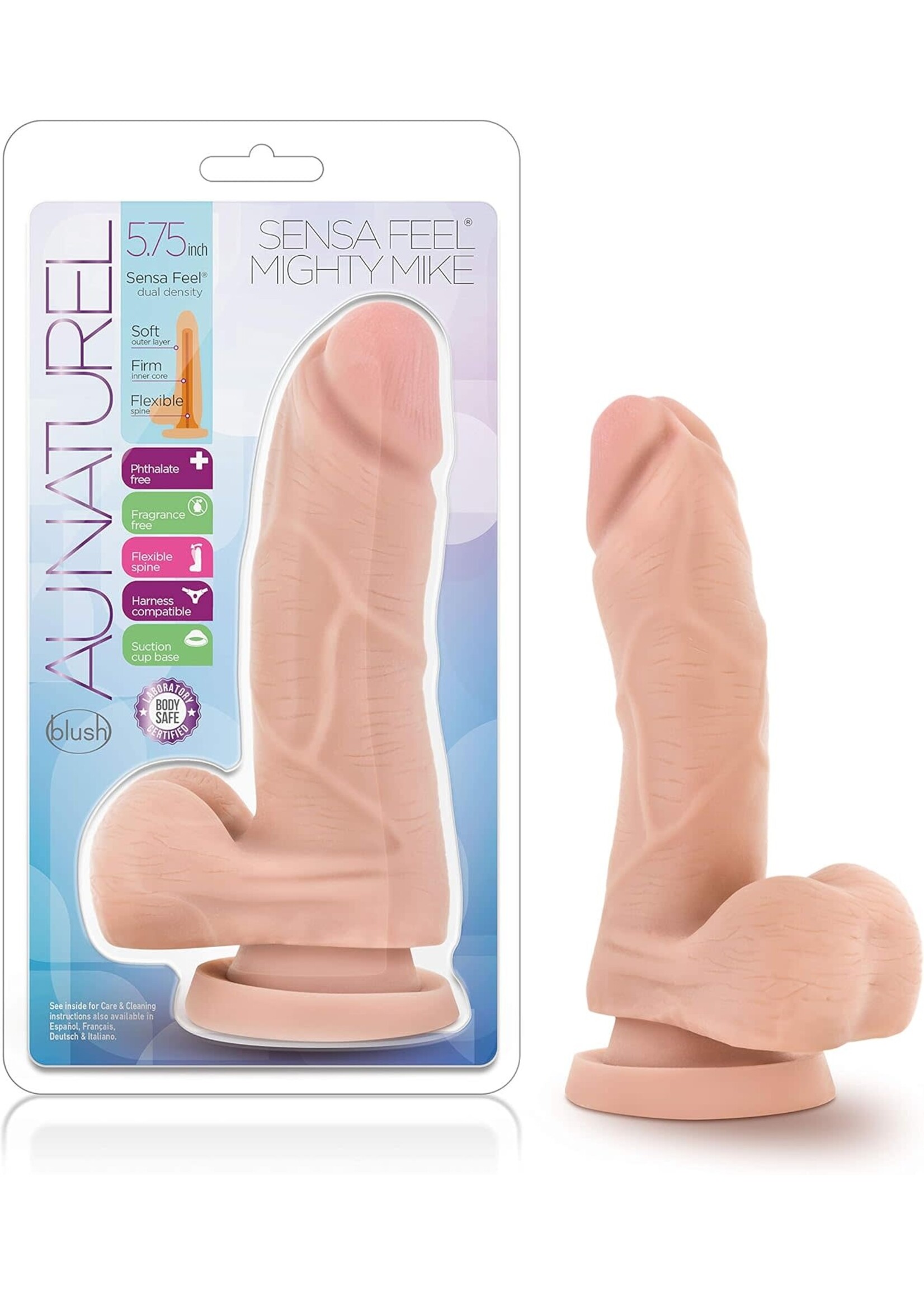 Blush Novelties Au Naturel Mighty Mike Dildo