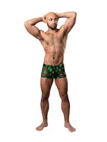 Male Power Hazy Dayz - Pouch Short - Pot Leaf