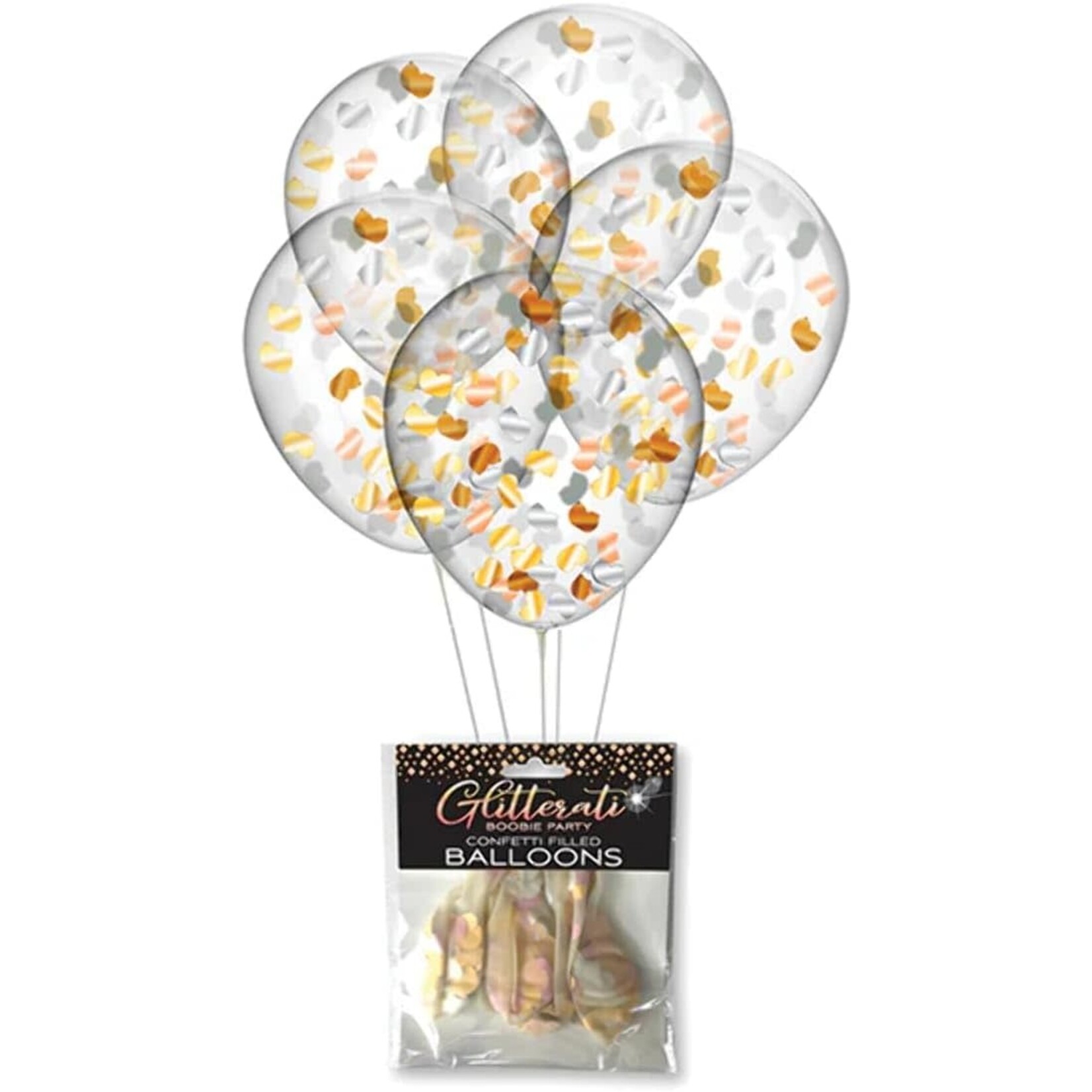 Little Genie Glitterati Confetti Balloons