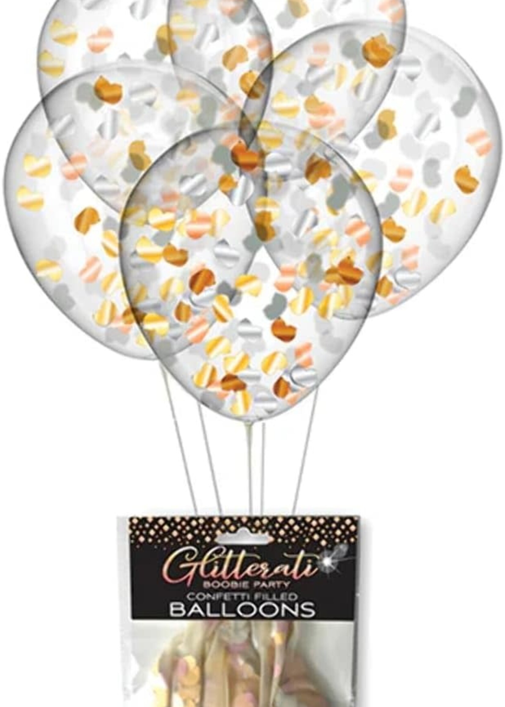Little Genie Glitterati Confetti Balloons