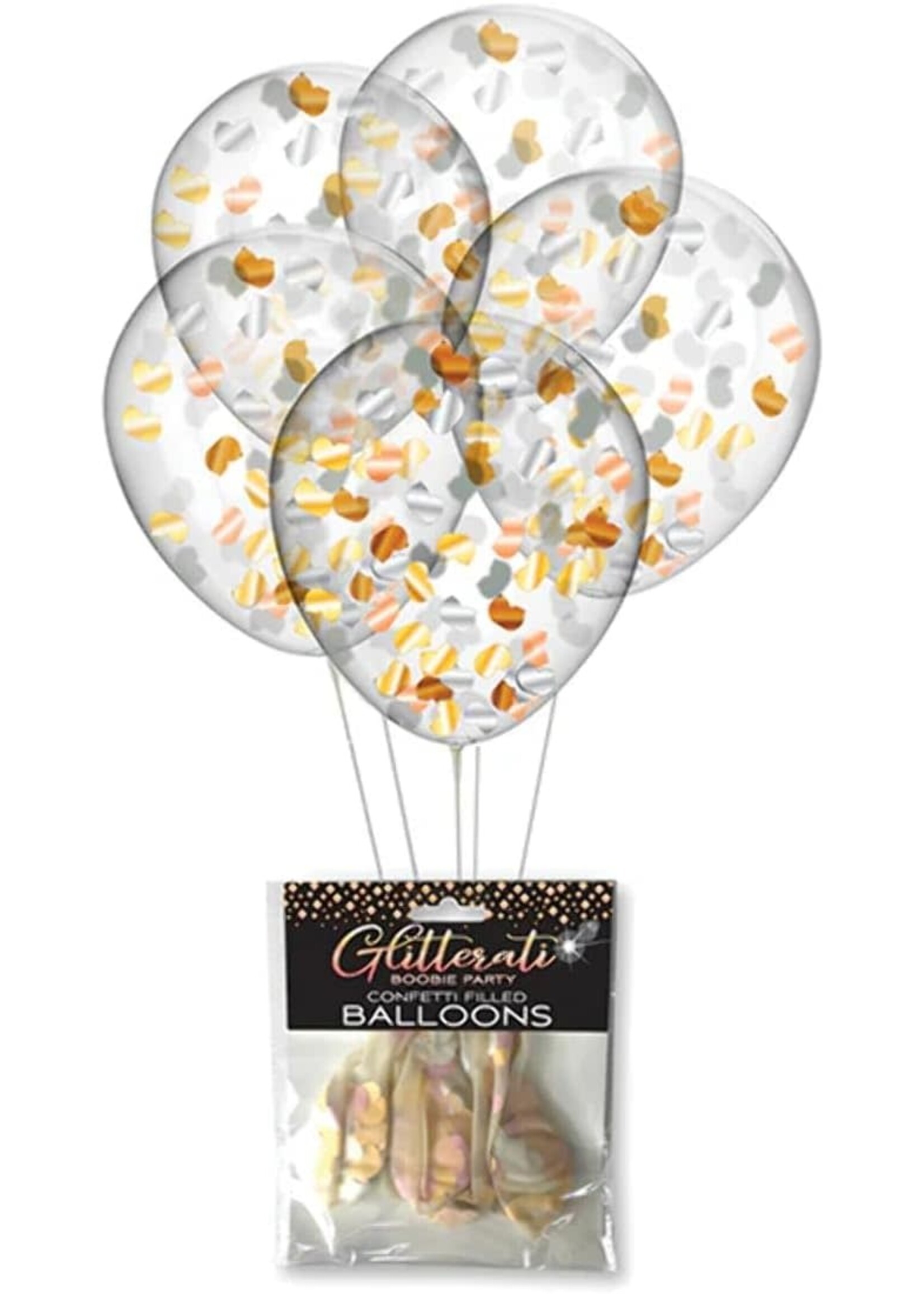 Little Genie Glitterati Confetti Balloons