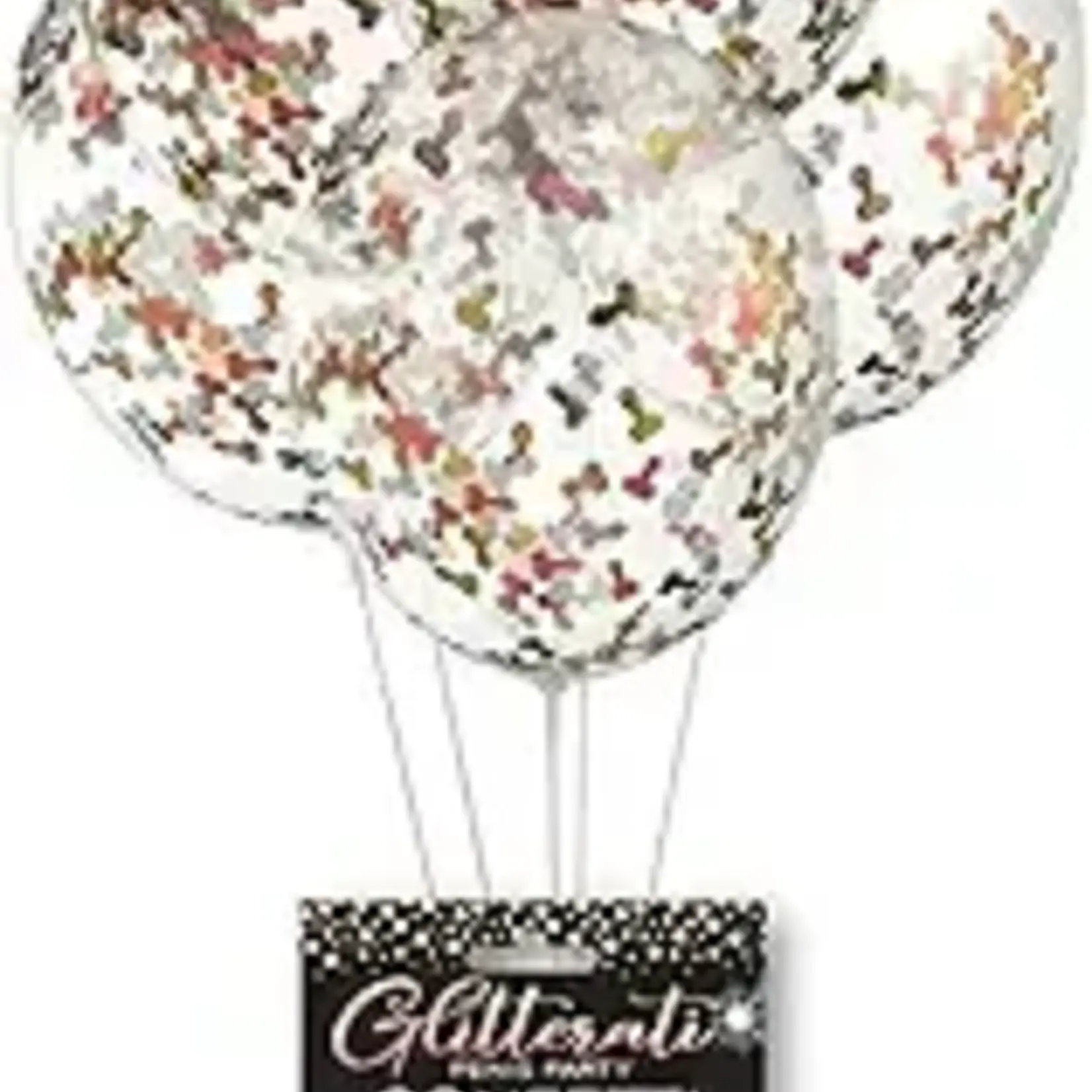 Little Genie Glitterati Confetti Balloons