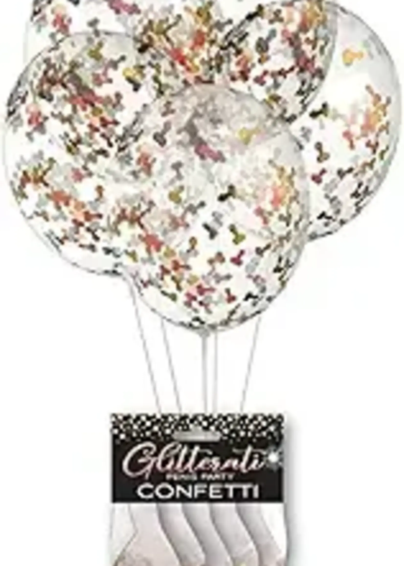 Little Genie Glitterati Confetti Balloons