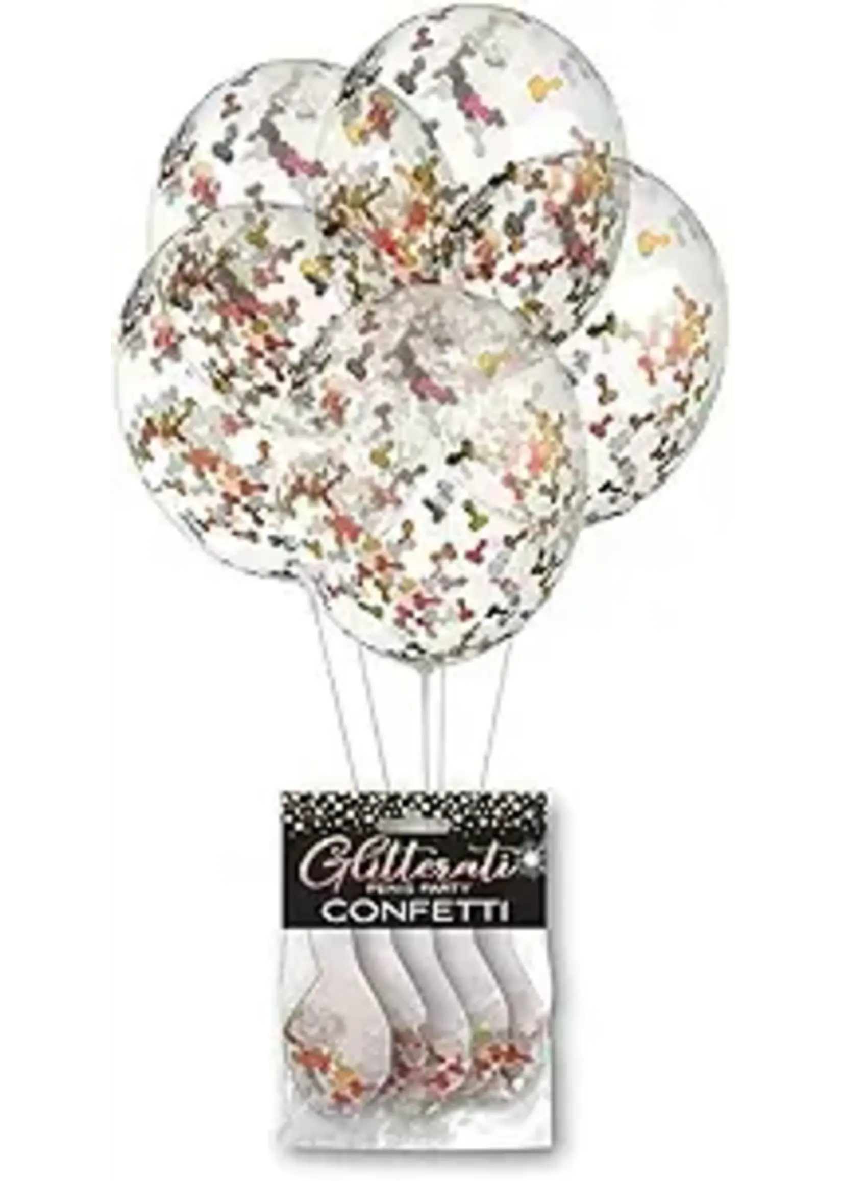 Little Genie Glitterati Confetti Balloons