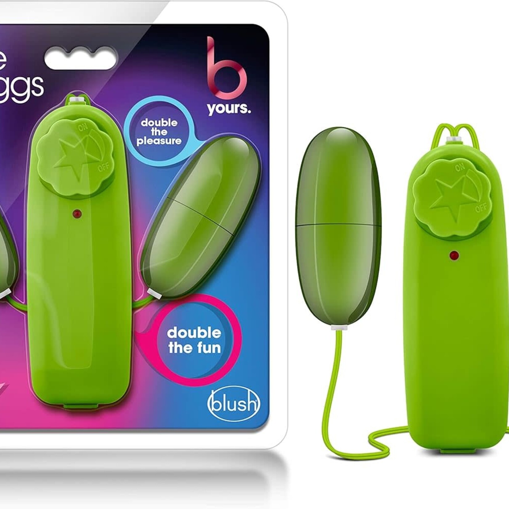 Blush Novelties B Yours Double Pop Eggs