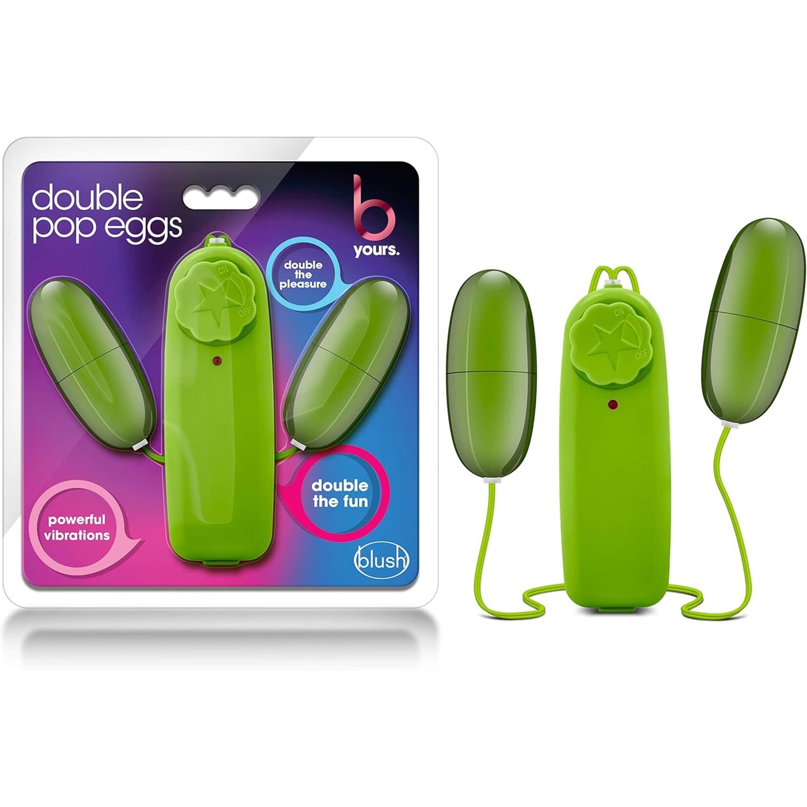 Blush Novelties B Yours Double Pop Eggs