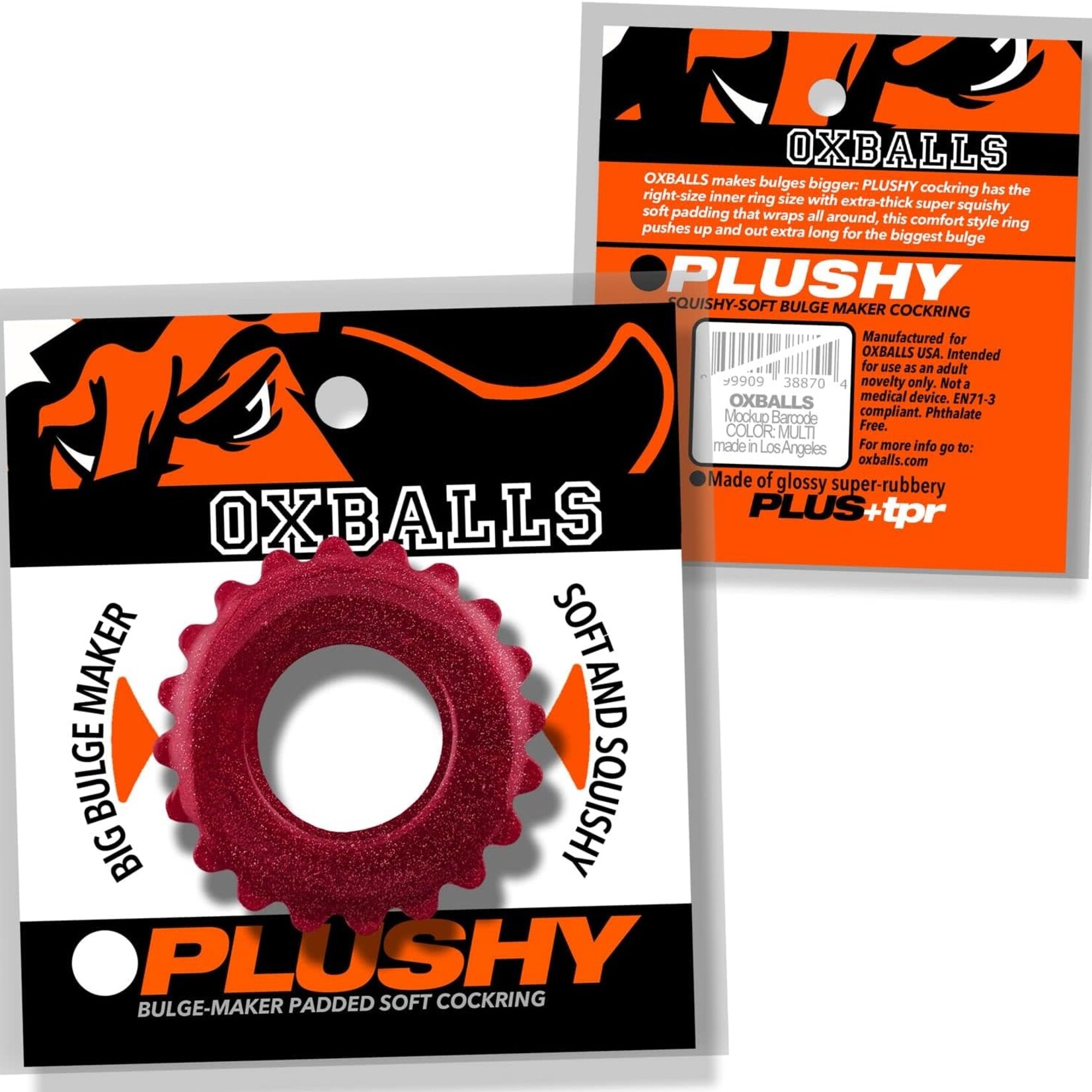 Oxballs Oxballs Plushy Bulge-Maker Cockring