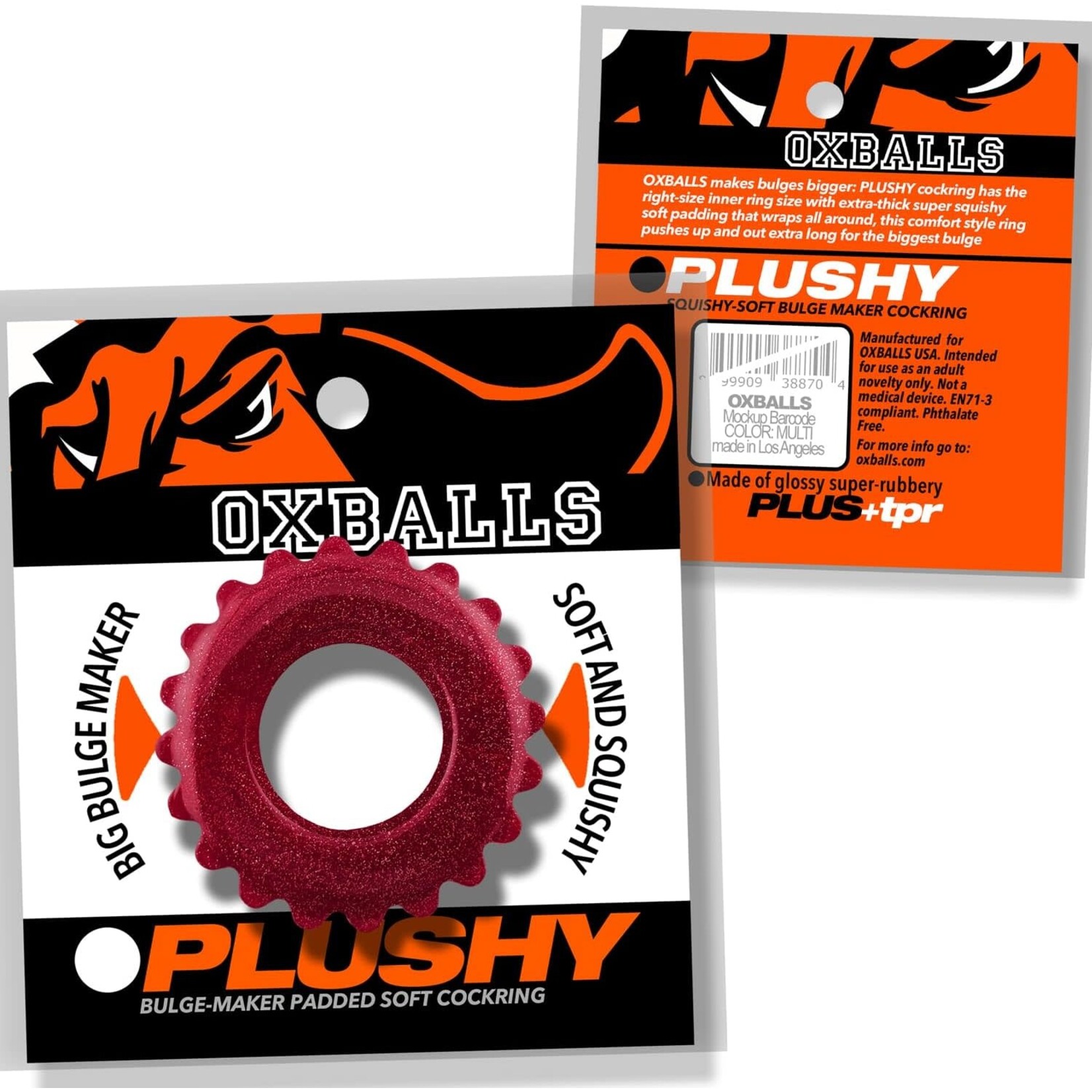 Oxballs Oxballs Plushy Bulge-Maker Cockring