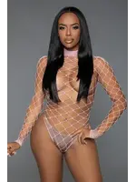 Be Wicked Dancing All Night Bodystocking - O/S