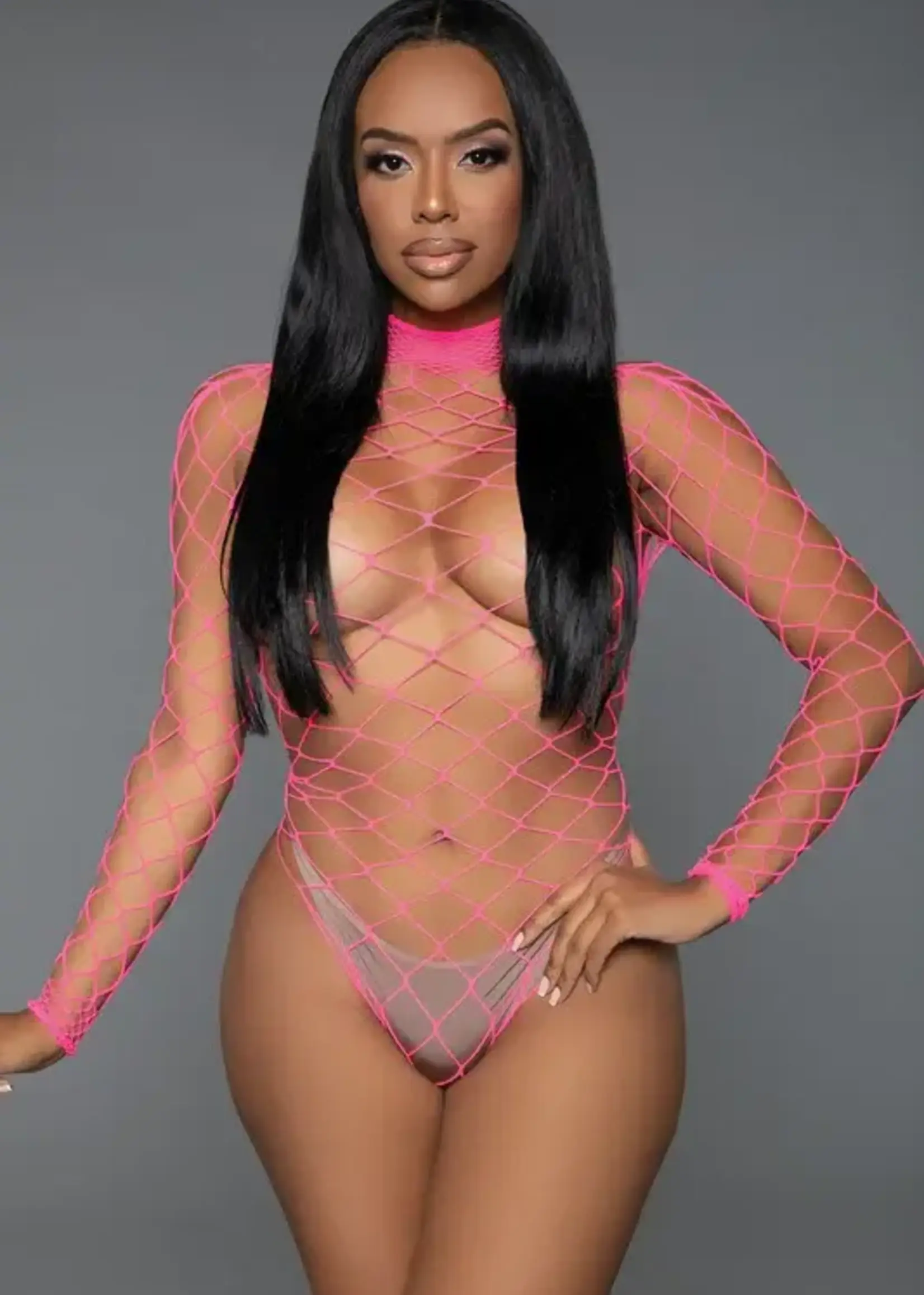 Be Wicked Dancing All Night Bodystocking - O/S