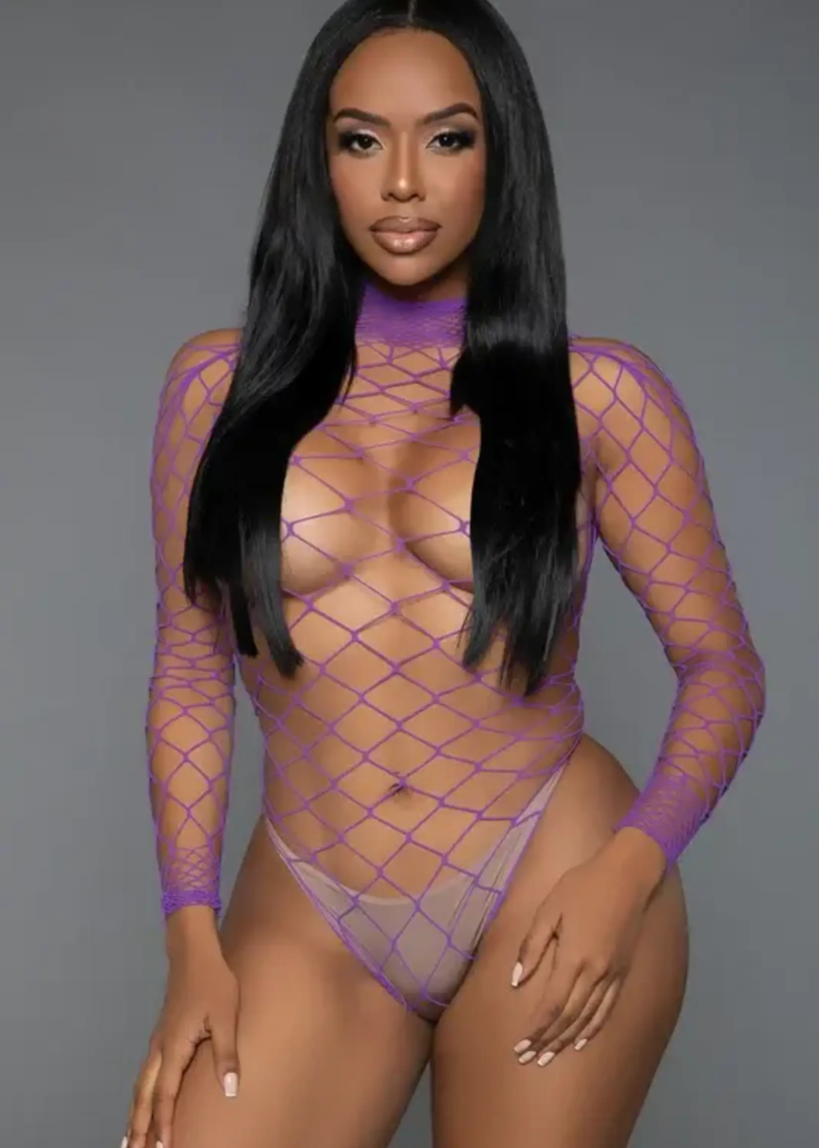 Be Wicked Dancing All Night Bodystocking - O/S