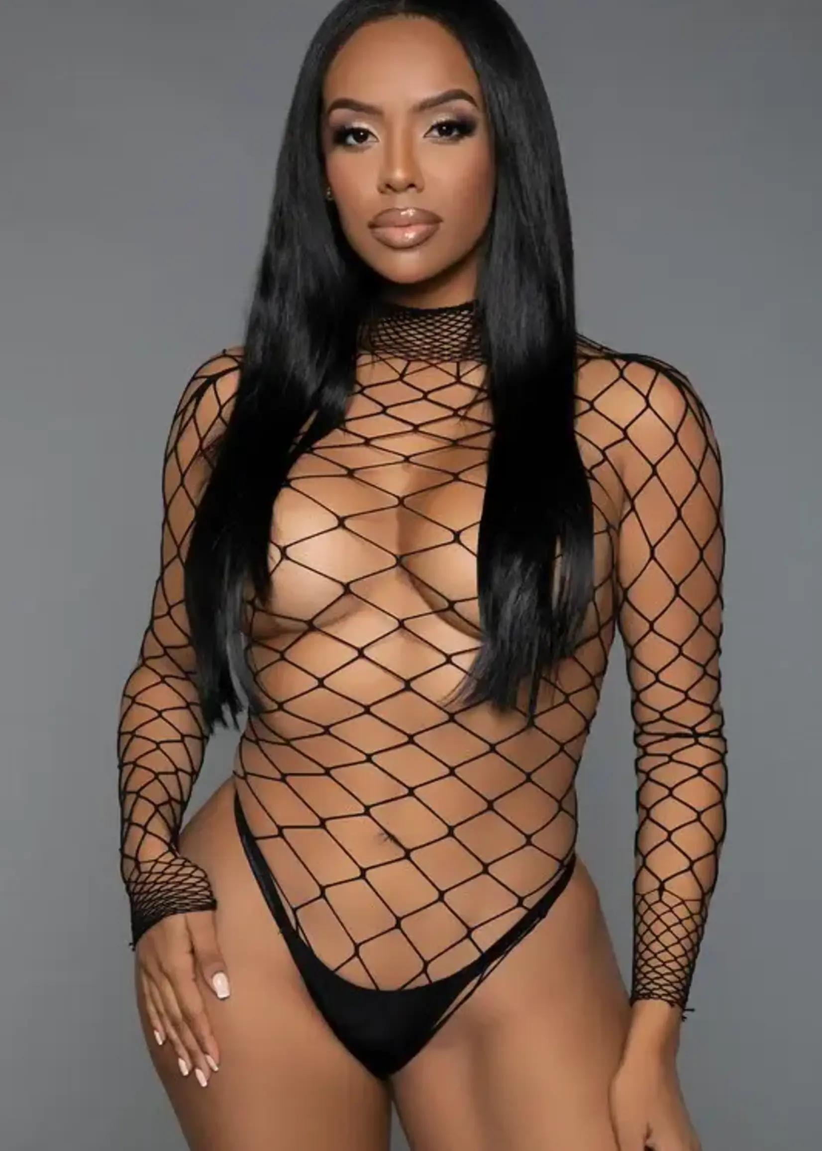 Be Wicked Dancing All Night Bodystocking - O/S