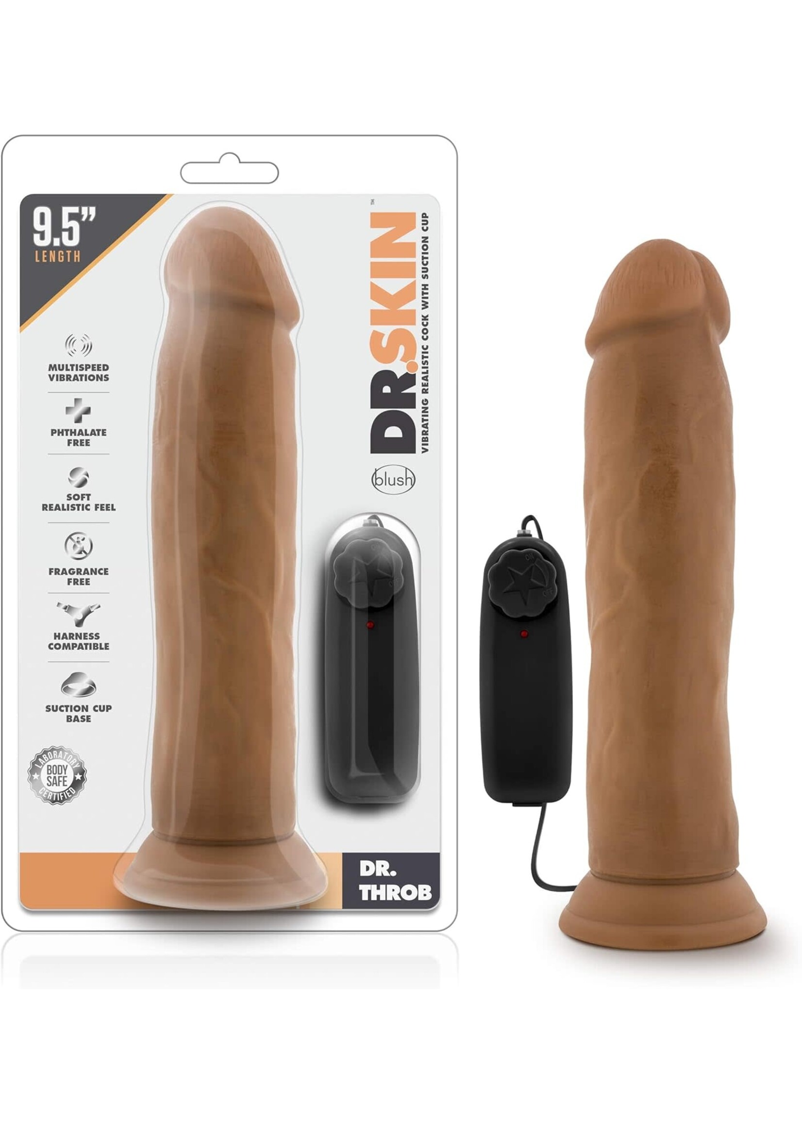 Blush Dr. Skin - 9 Inch Cock