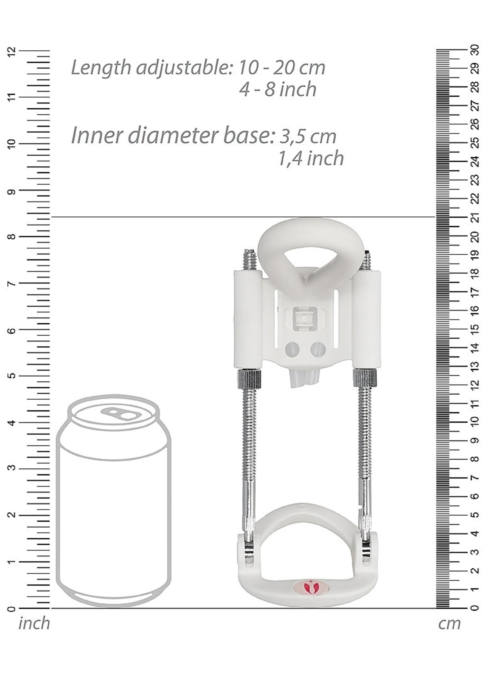 Shots Pumped Pumped Penis Extender