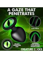 XR Brands Creature Cocks Creature Cocks Creature Green Eye Silicone Butt Plug