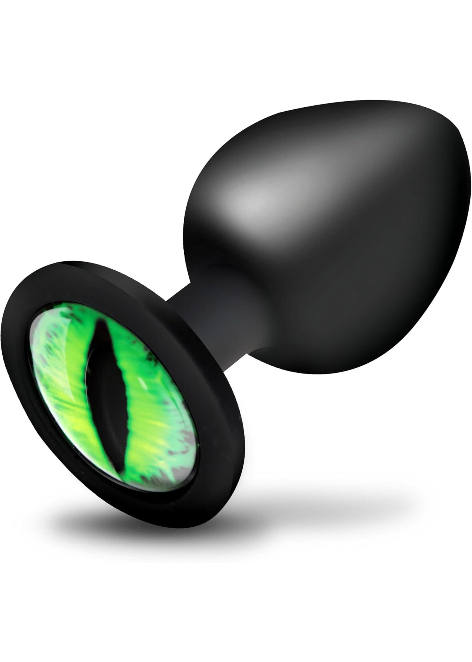 XR Brands Creature Cocks Creature Cocks Creature Green Eye Silicone Butt Plug