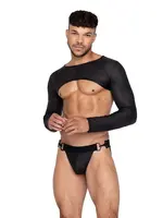 Roma Costumes Master Jockstrap w/Hook & Ring Closure & Contoured Pouch