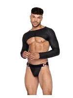 Roma Costumes Master Jockstrap w/Hook & Ring Closure & Contoured Pouch