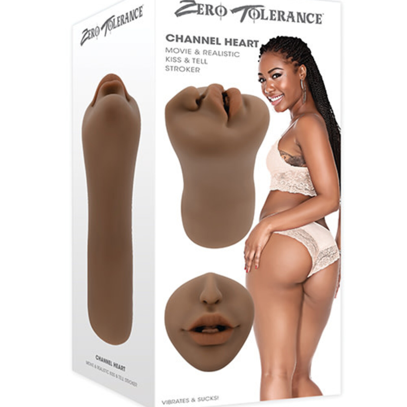 Zero Tolerance Zero Tolerance Realistic Kiss & Tell Sucking & Vibrating Stroker